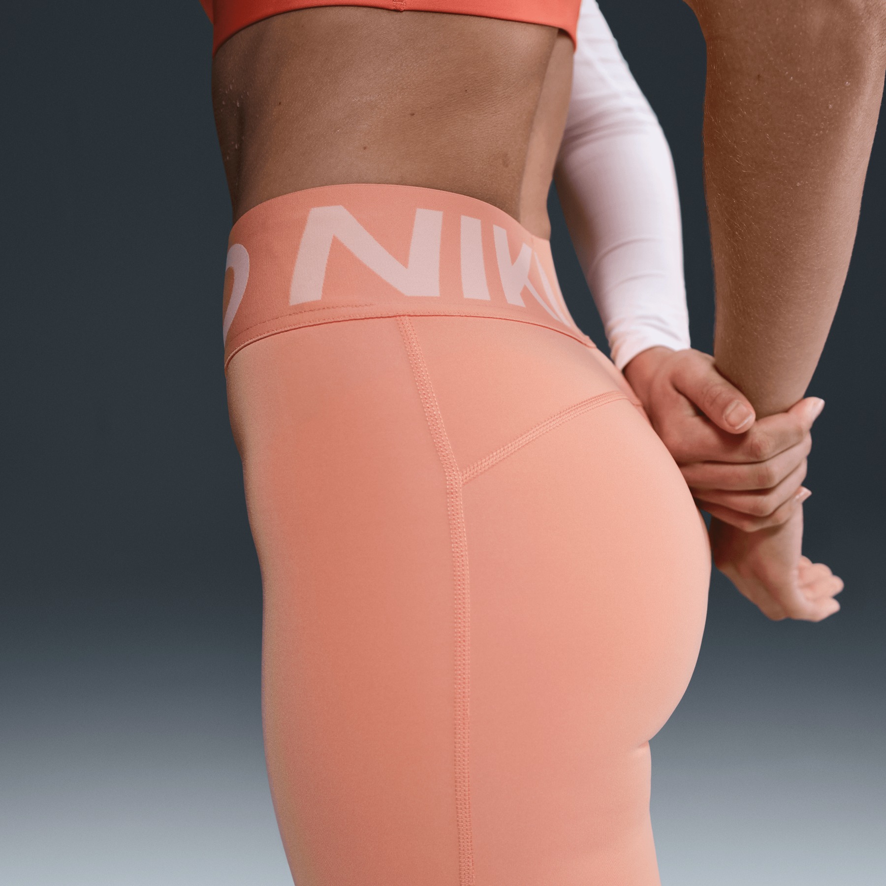 nike gold leggings