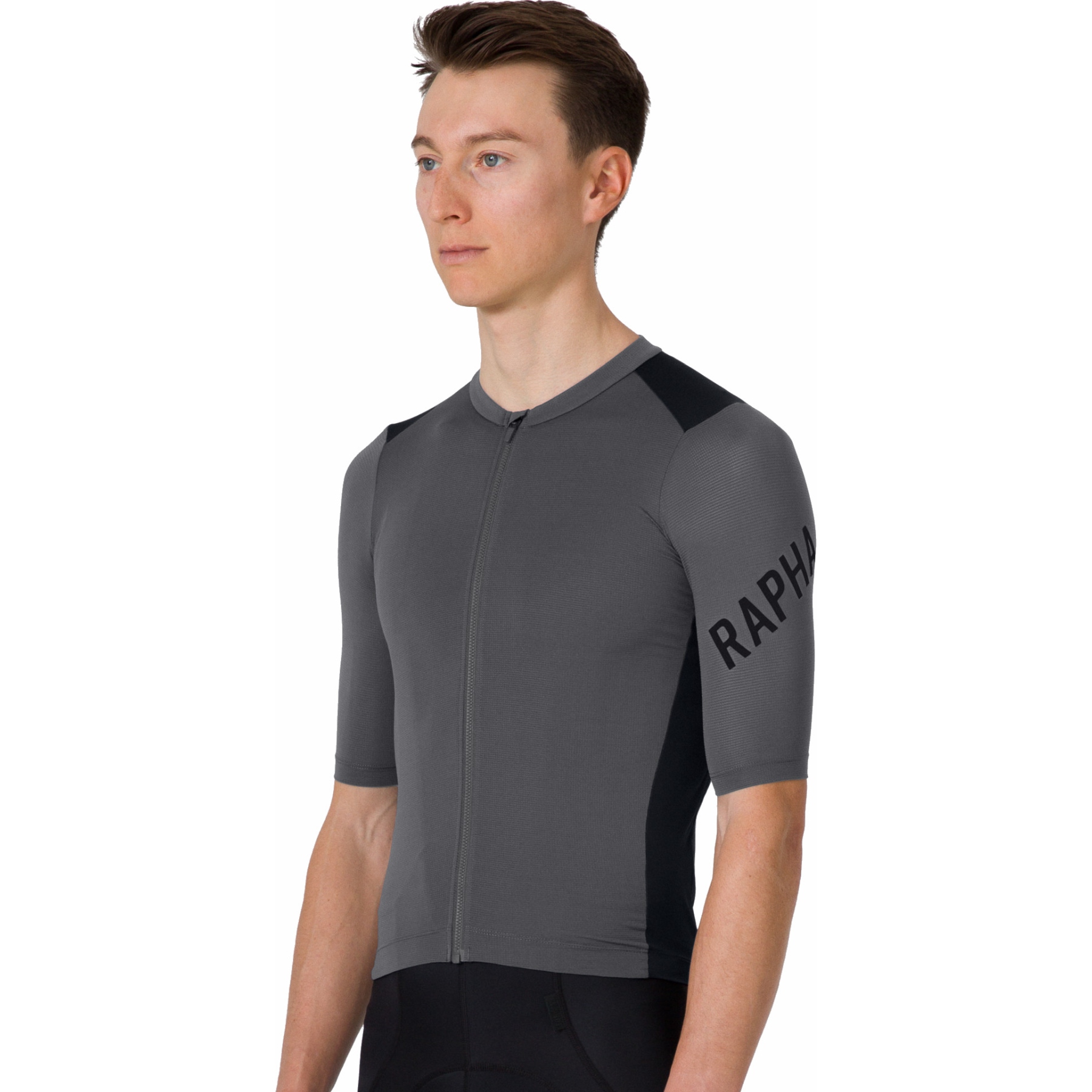 Rapha Pro Team Training Short Sleeve Jersey Men - dark grey/black