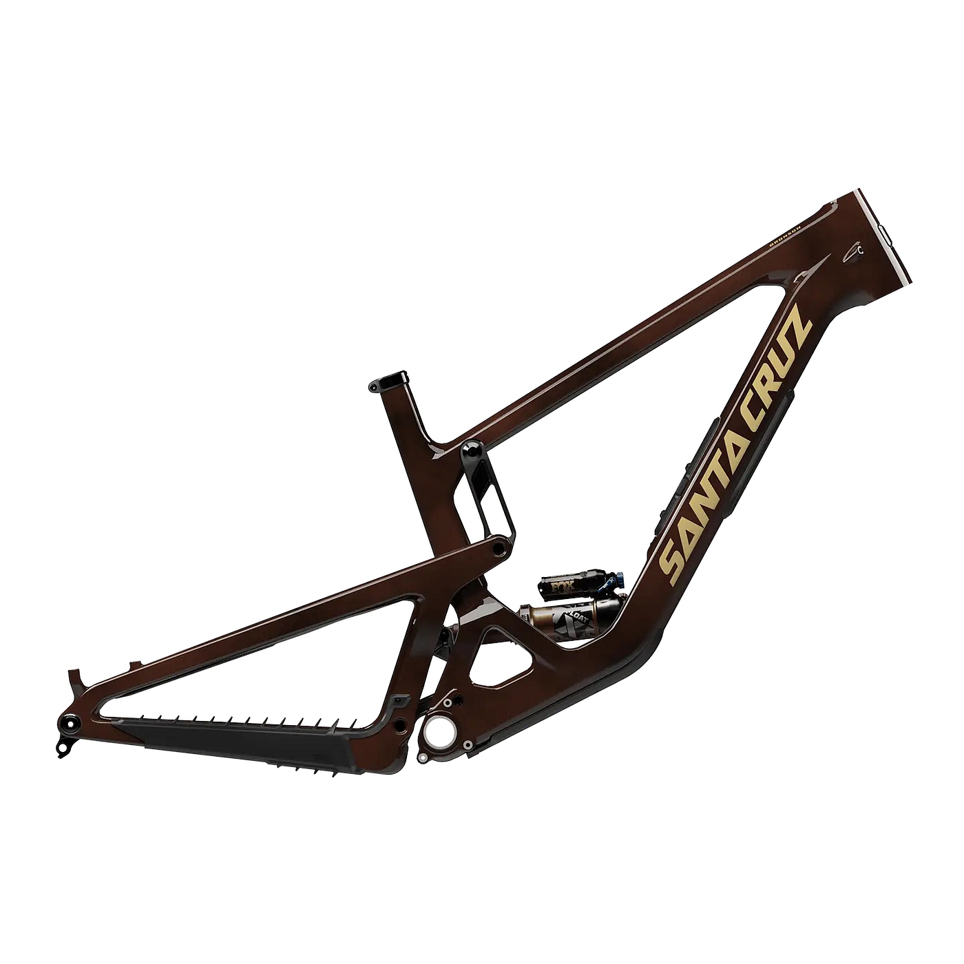 Produktbild von Santa Cruz BRONSON 5 CC MX - Carbon Rahmenset - 2025 - Translucent Root Beer