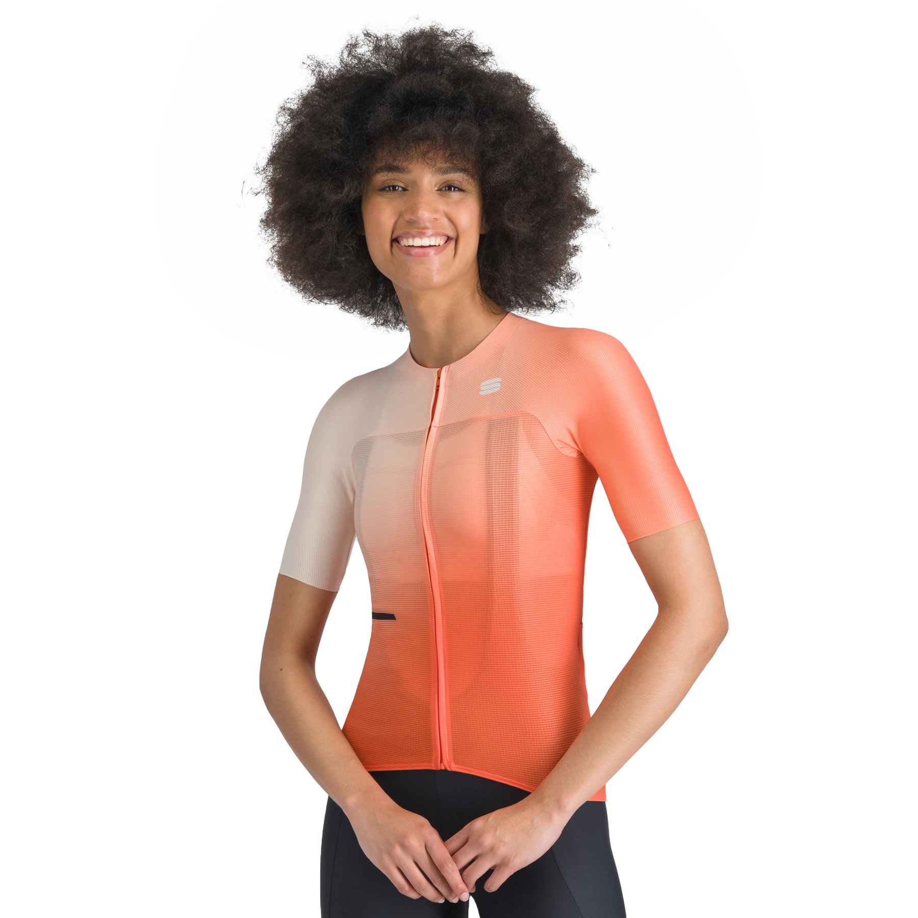 Picture of Sportful Light Jersey Women - 117 Pompelmo/Pink