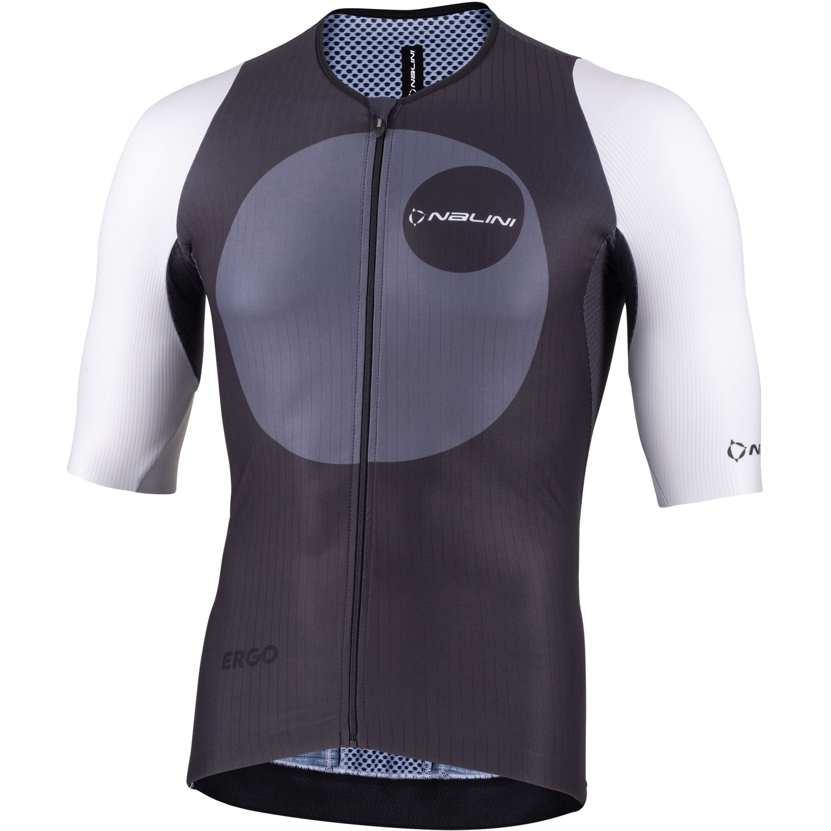 Picture of Nalini Fast Cycling Jersey Men - grey/black 4000