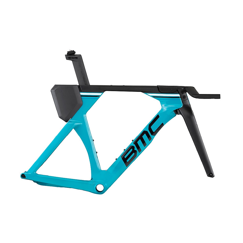 Picture of BMC TIMEMACHINE 01 DISC - Carbon Frame Set - 2023 - turquoise / black