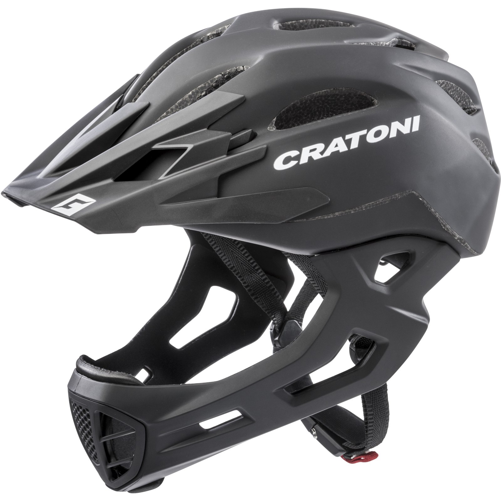 Productfoto van CRATONI C-Maniac Fullface Helmet - black matt
