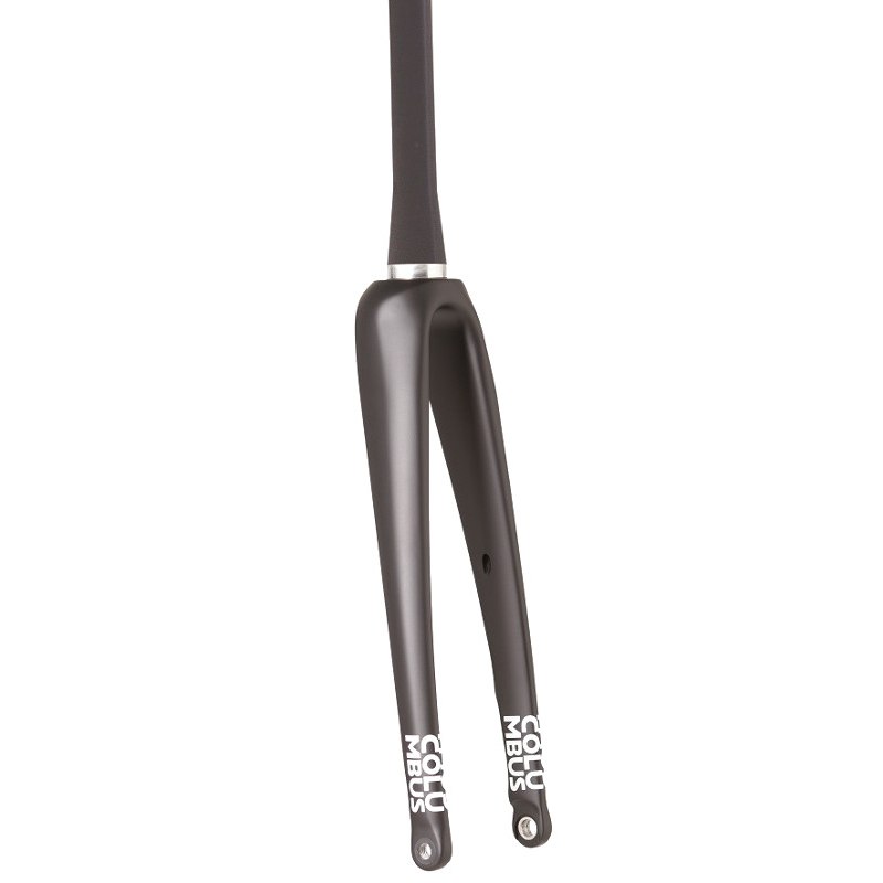 Picture of Columbus Futura Disk UD Carbon Fork - Flat Mount Disc - 1-1/8 - 1-1/2 inch tapered - 12x100mm - matt black
