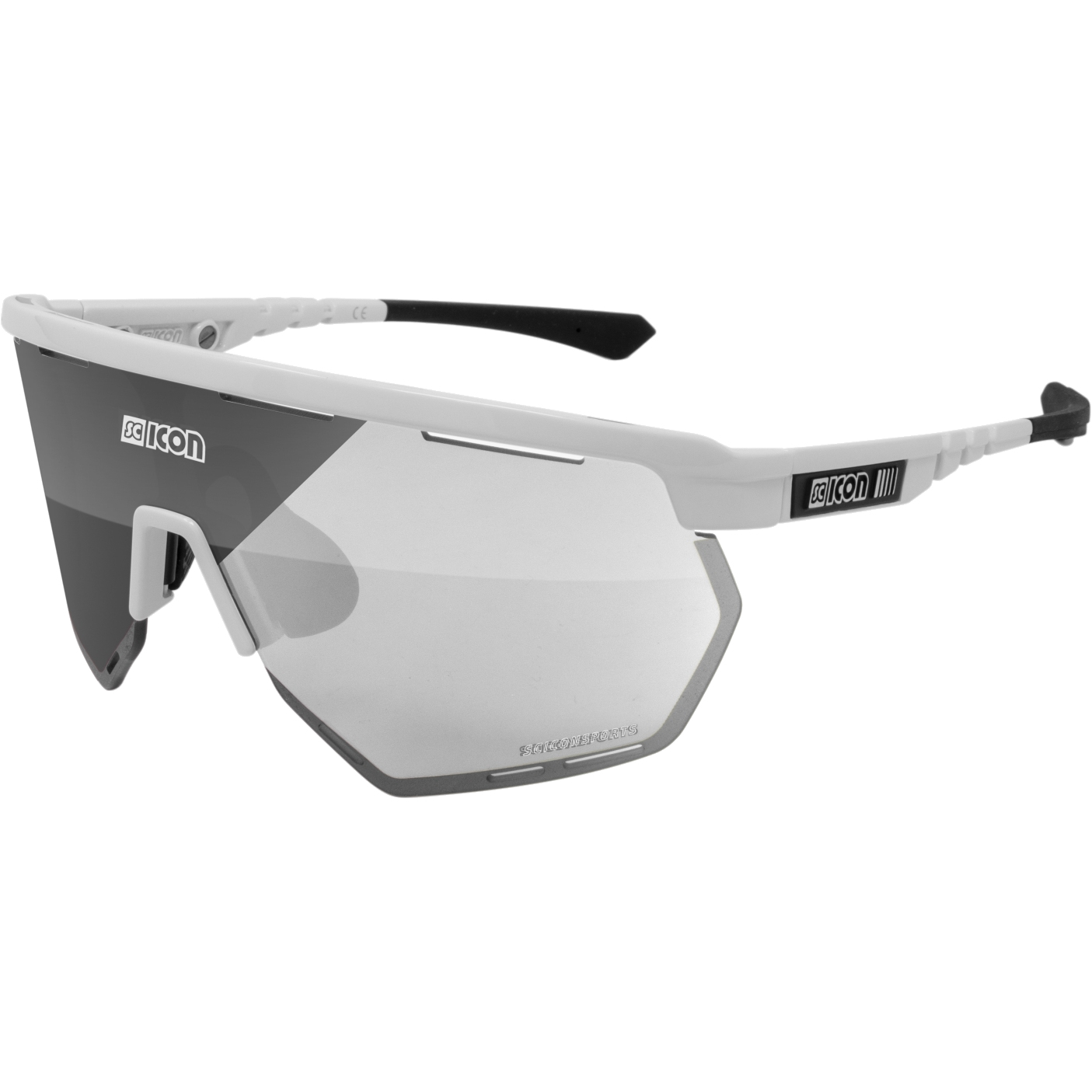 Produktbild von Scicon Aerowing Brille - White Gloss / Photocromic