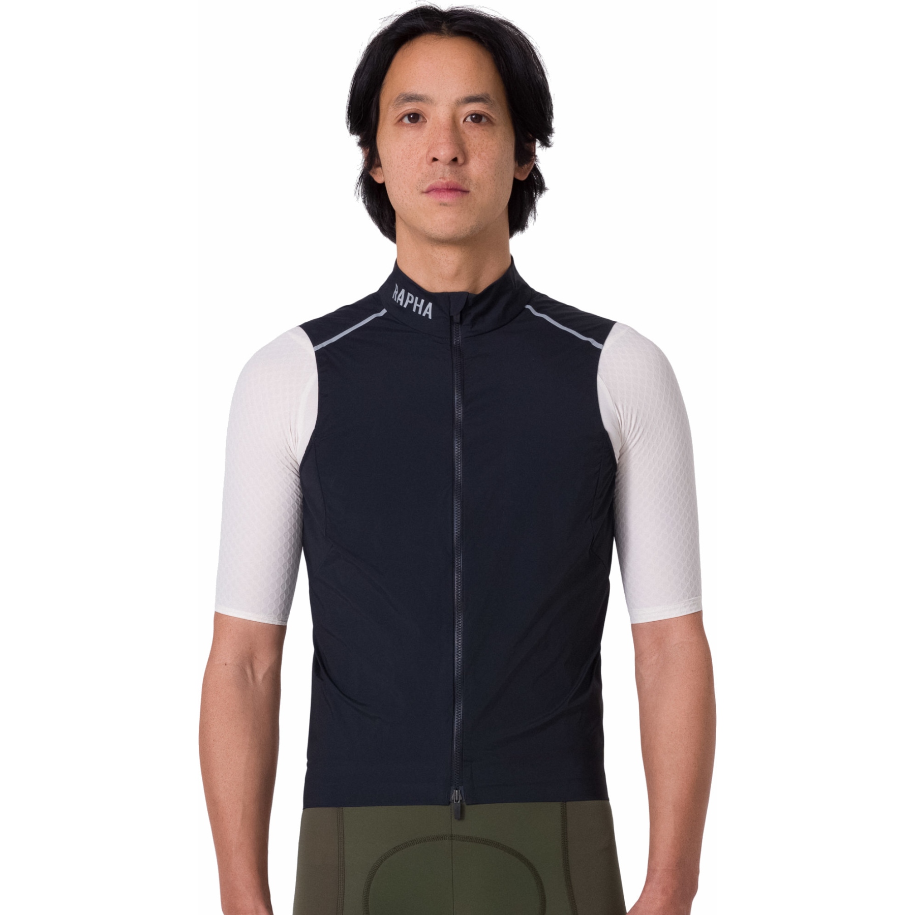 Rapha Pro Team Vest Men - black/silver | BIKE24