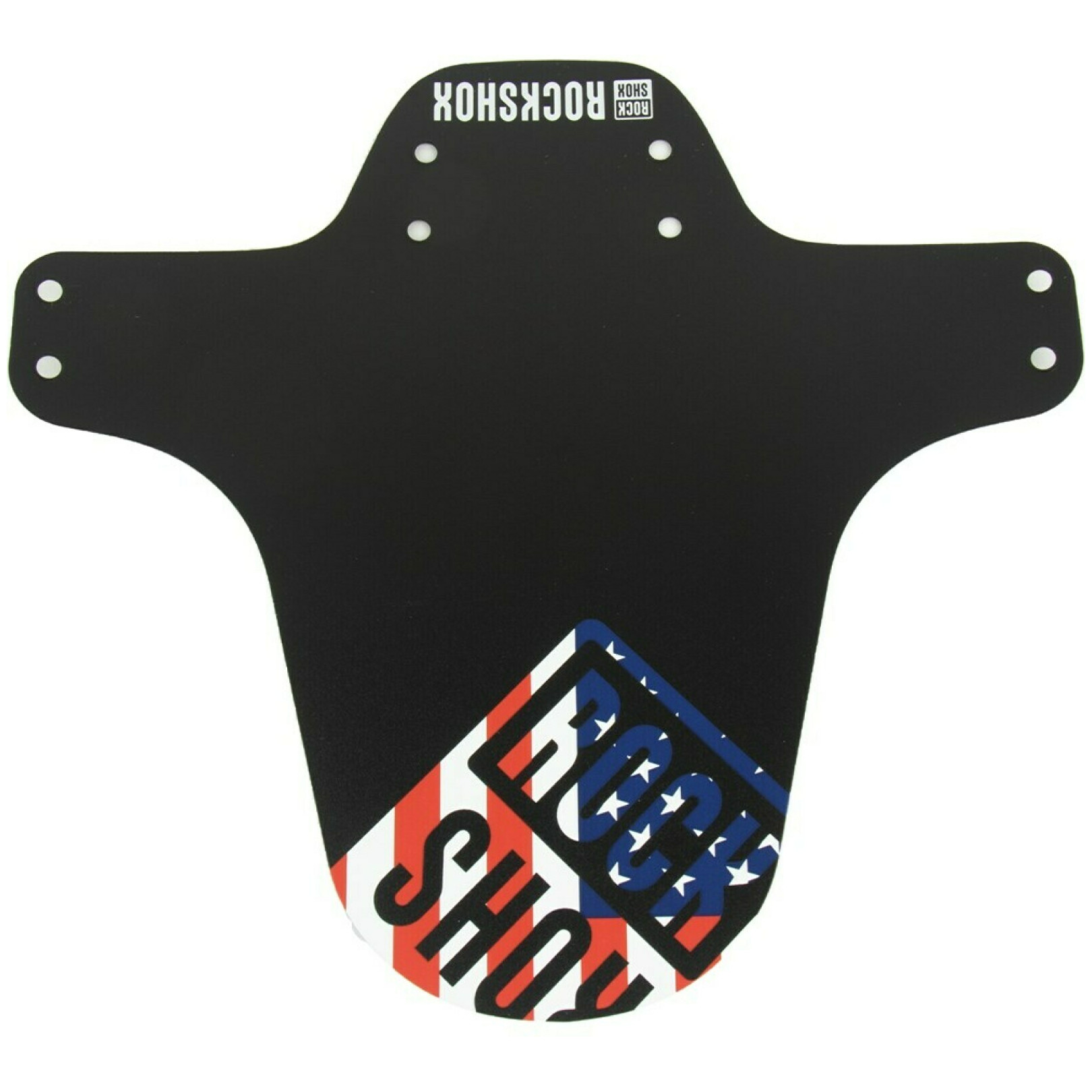 Produktbild von RockShox MTB Schutzblech - Black - USA Flag Print