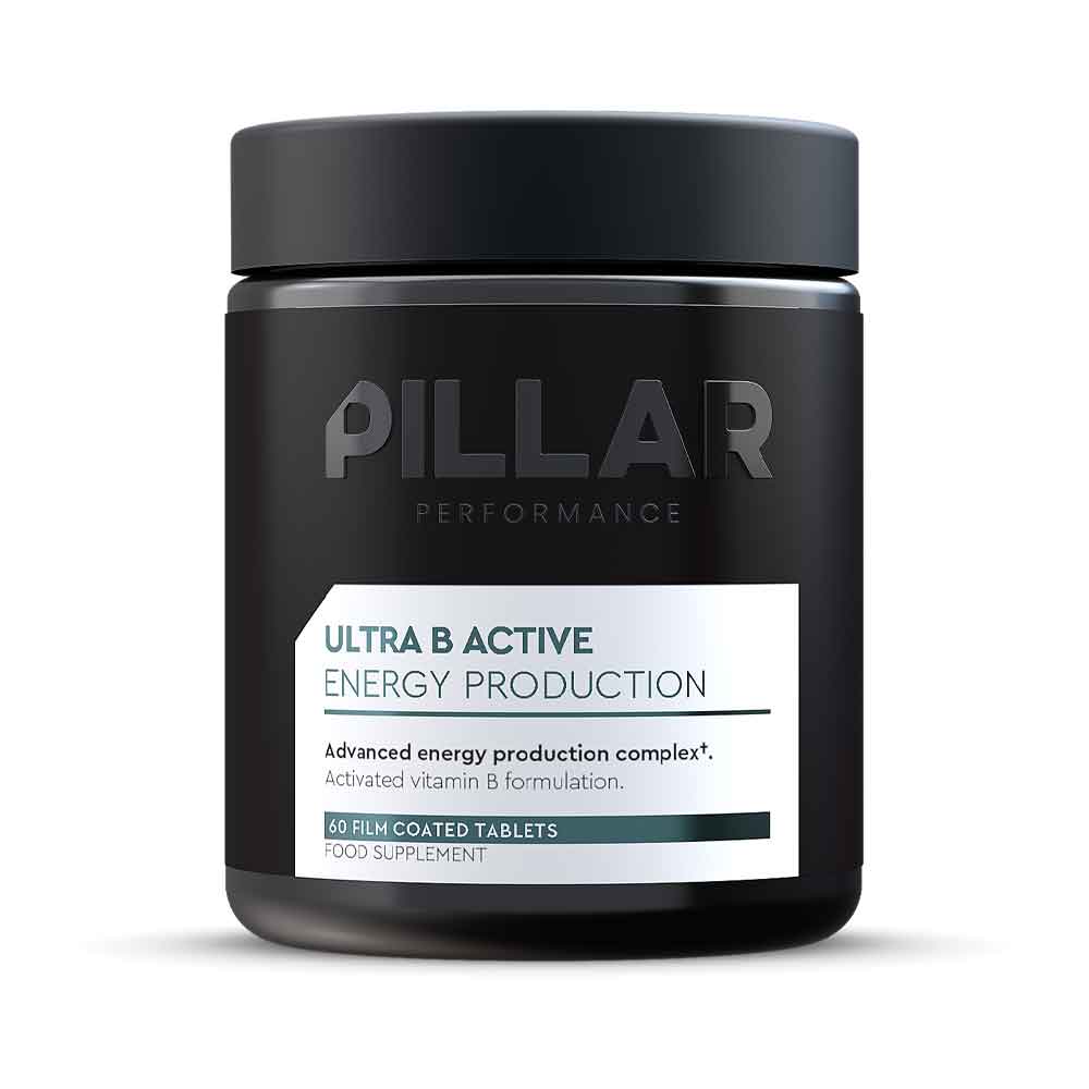 Productfoto van PILLAR Performance Ultra B Active - Voedingssupplement - 60 tabletten