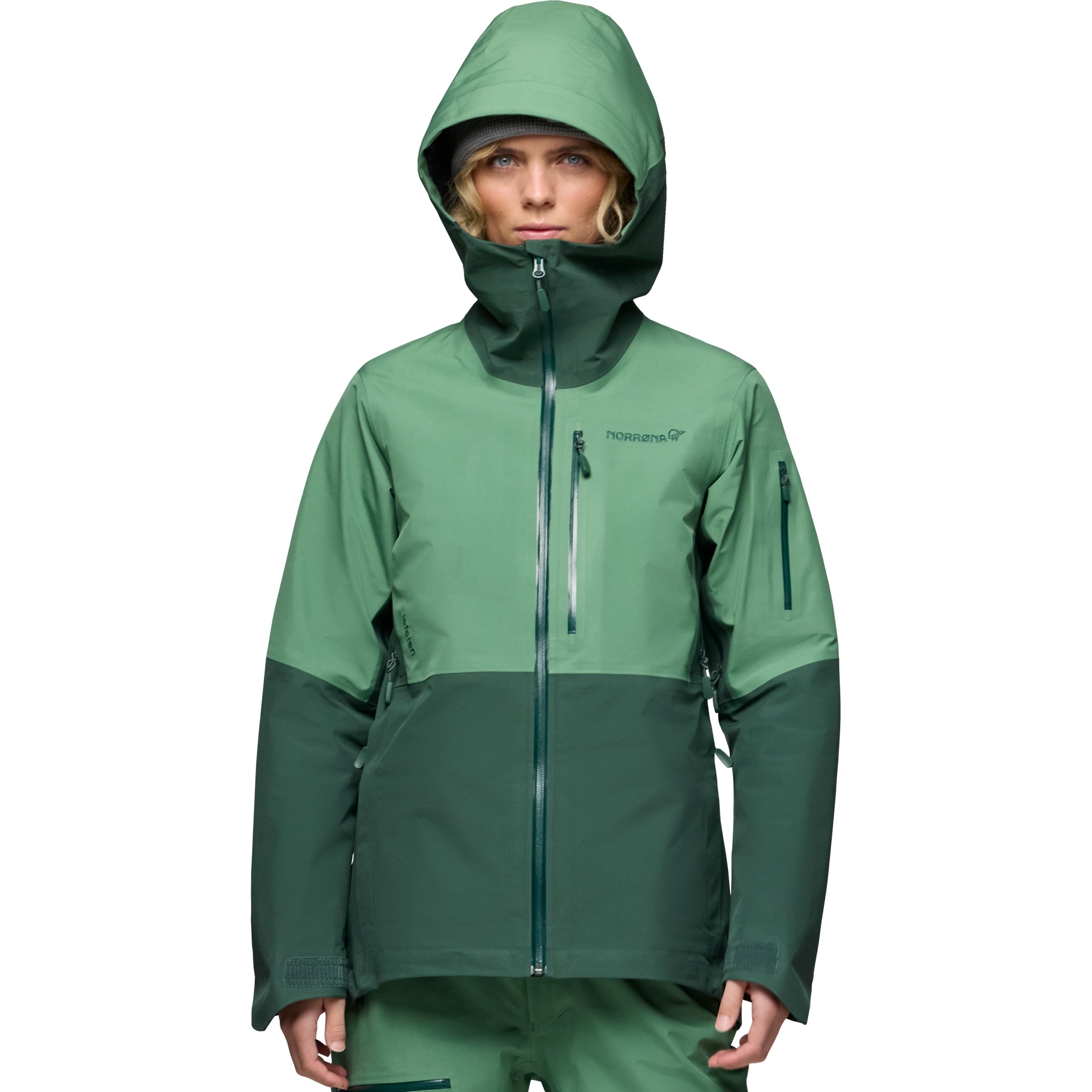 Norrona lofoten Gore-Tex Jacket Women - Dark Ivy | BIKE24