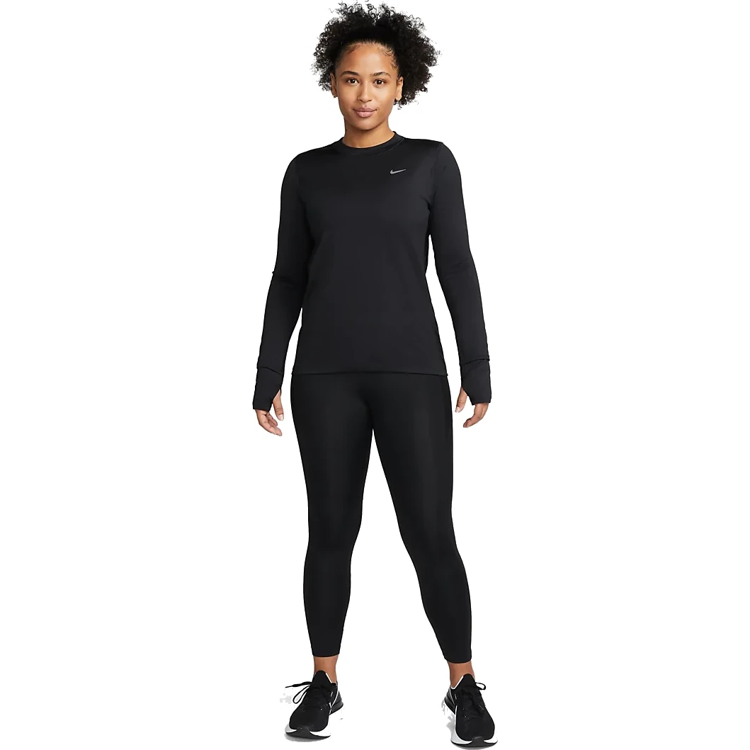 Nike, Dri-FIT Fast Women's Mid-Rise 7/8 Leggings, Black