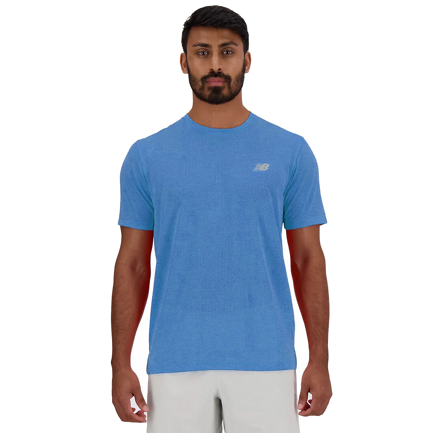 Produktbild von New Balance Athletics T-Shirt Herren - Blue Oasis Heather