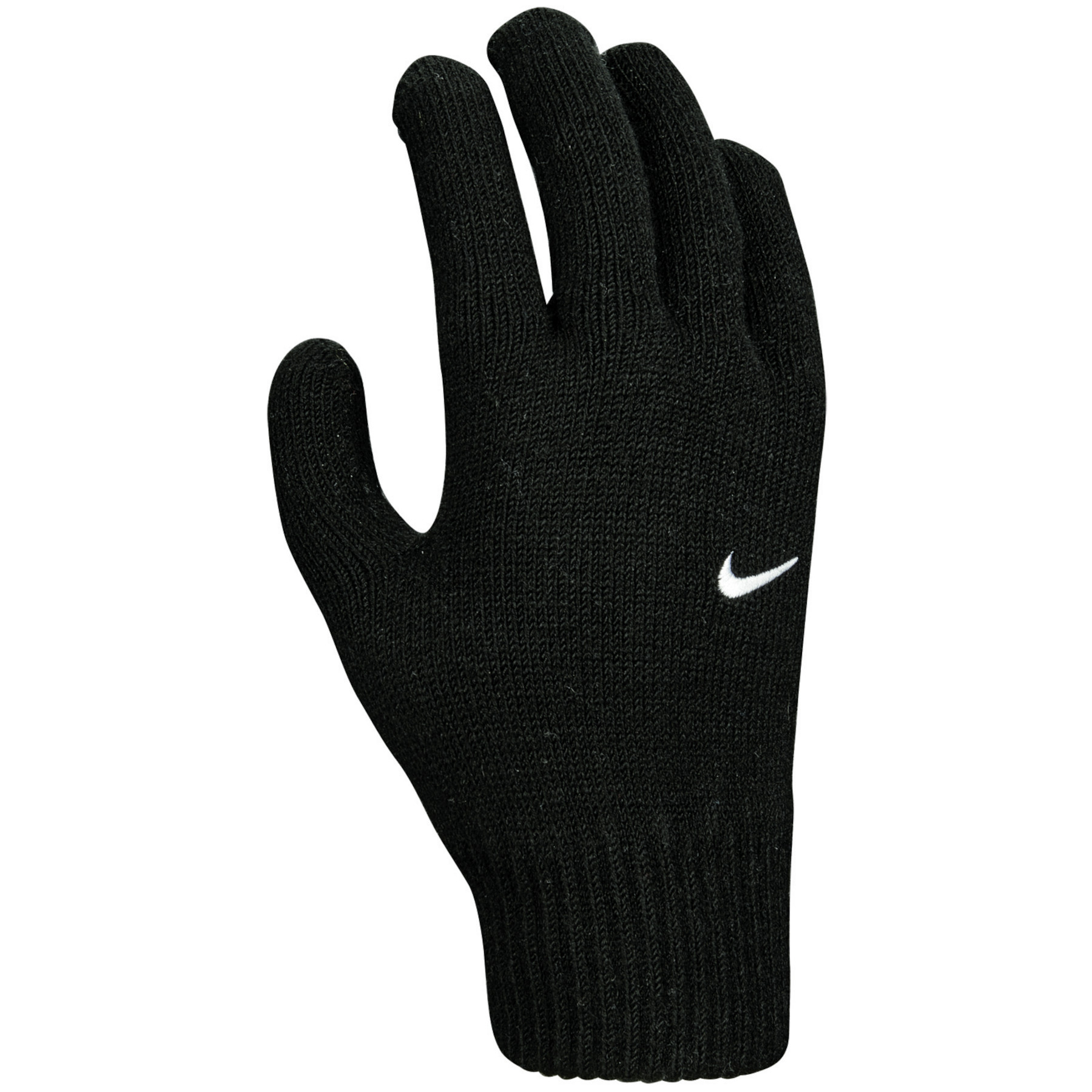 Produktbild von Nike Swoosh Knit Jugendliche Laufhandschuhe 2.0 - black/white 010