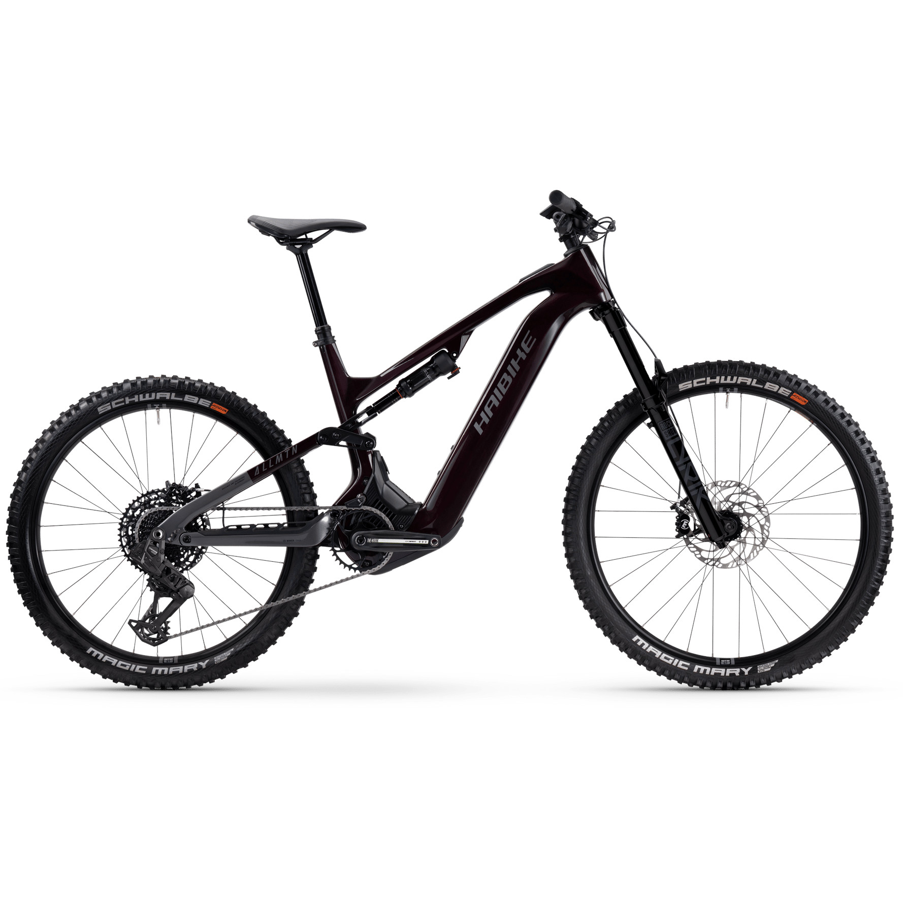 Produktbild von Haibike ALLMTN CF 9 - Carbon E-Mountainbike - 2025 - black / platinum - glossy