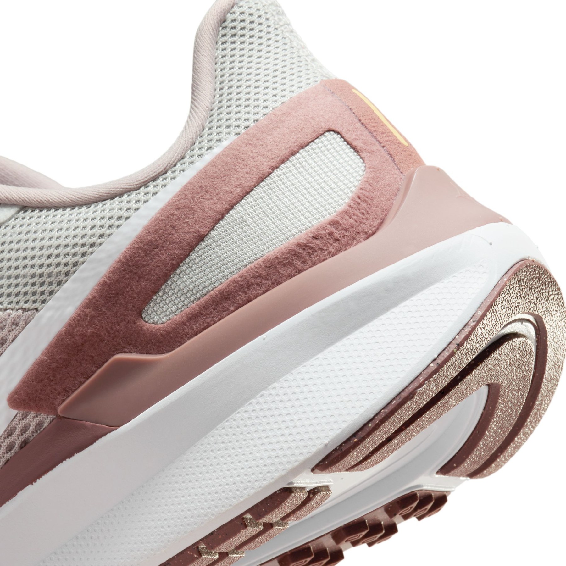 Nike women's air zoom structure 21 running shoes - grey/platinum top