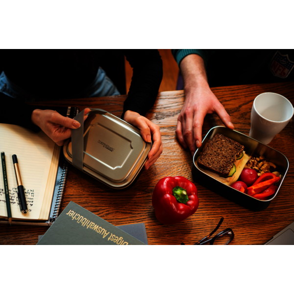 THERMOS® TC Sandwich Box 0.80L - stainless steel mat