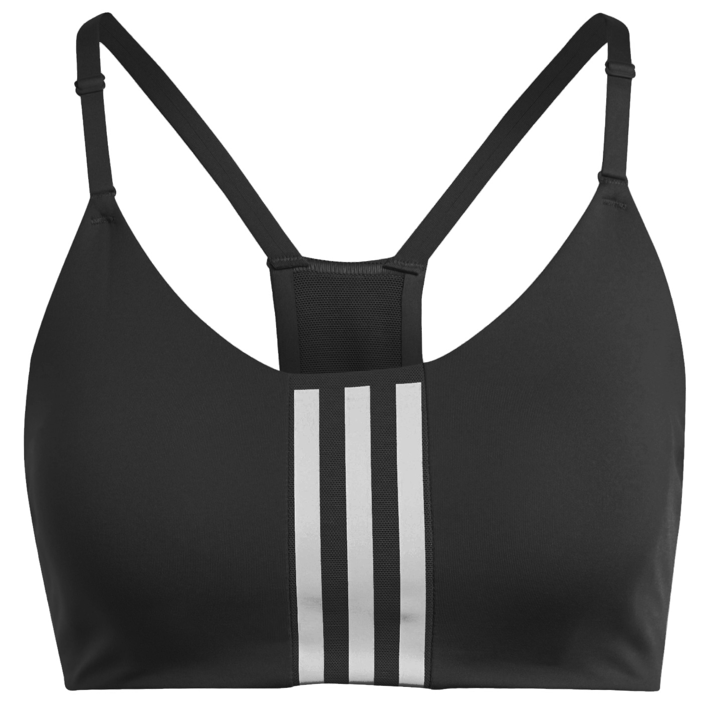 Picture of adidas Aeroimpact Training Light-Support Sports Bra Women - Cup size A-C - black/white HE9065