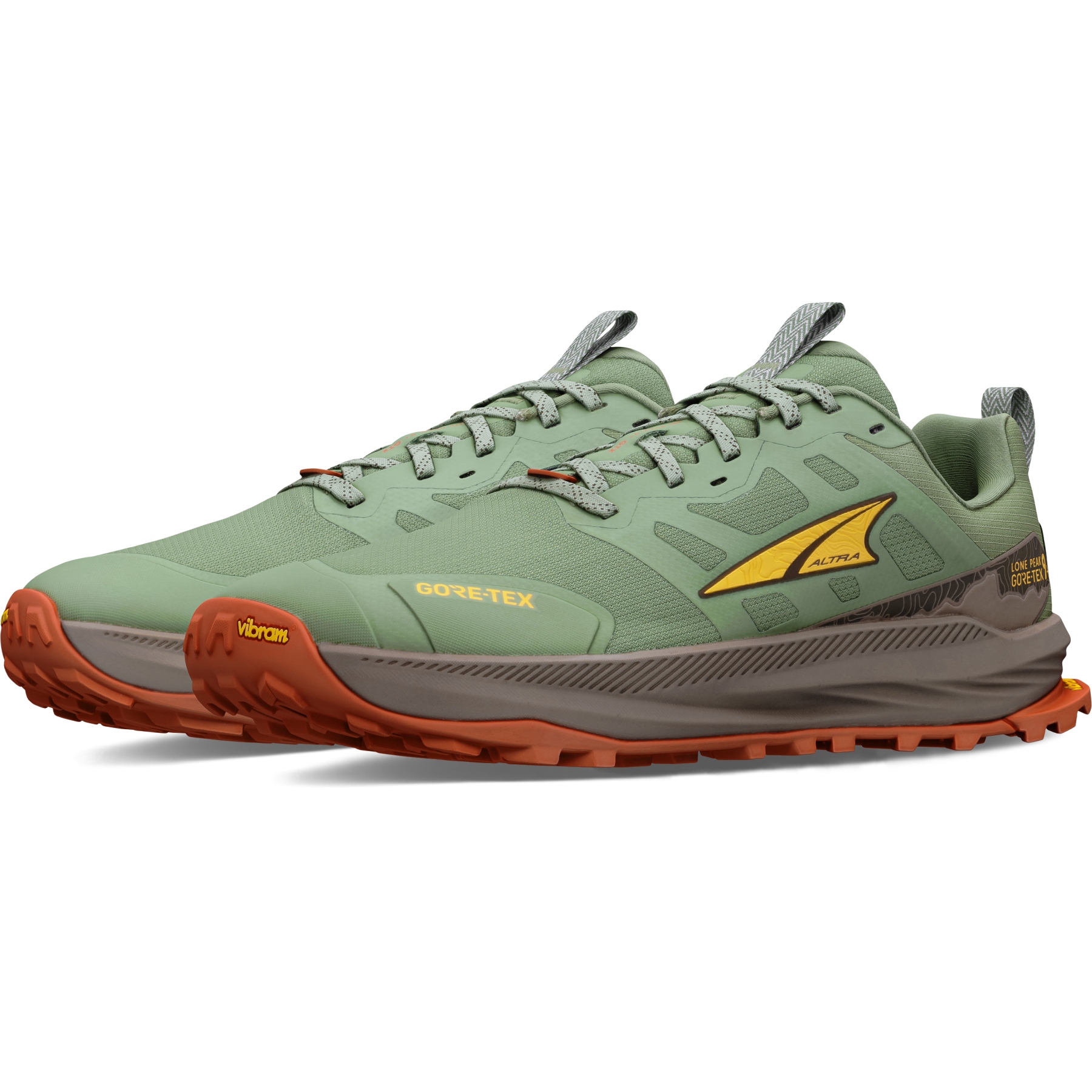 Altra Lone Peak 9 GTX Trail Running Schoenen Heren - Dusty Olive