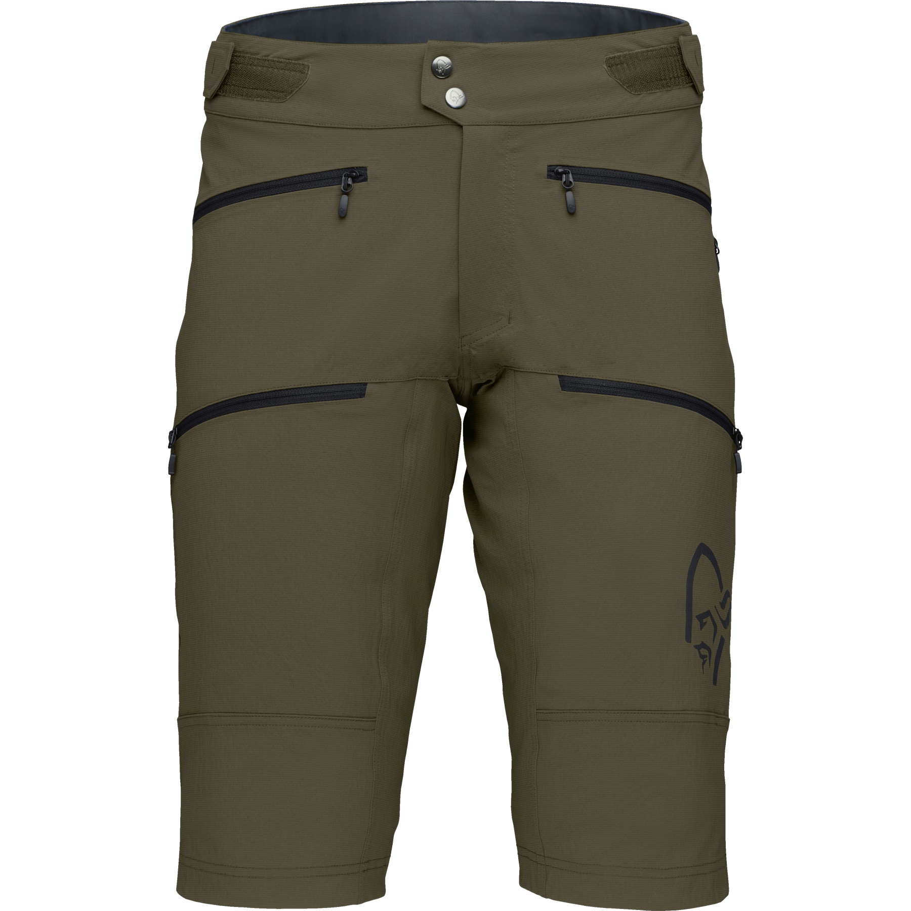 Picture of Norrona fjørå flex1 heavy duty Shorts Men - Olive Night