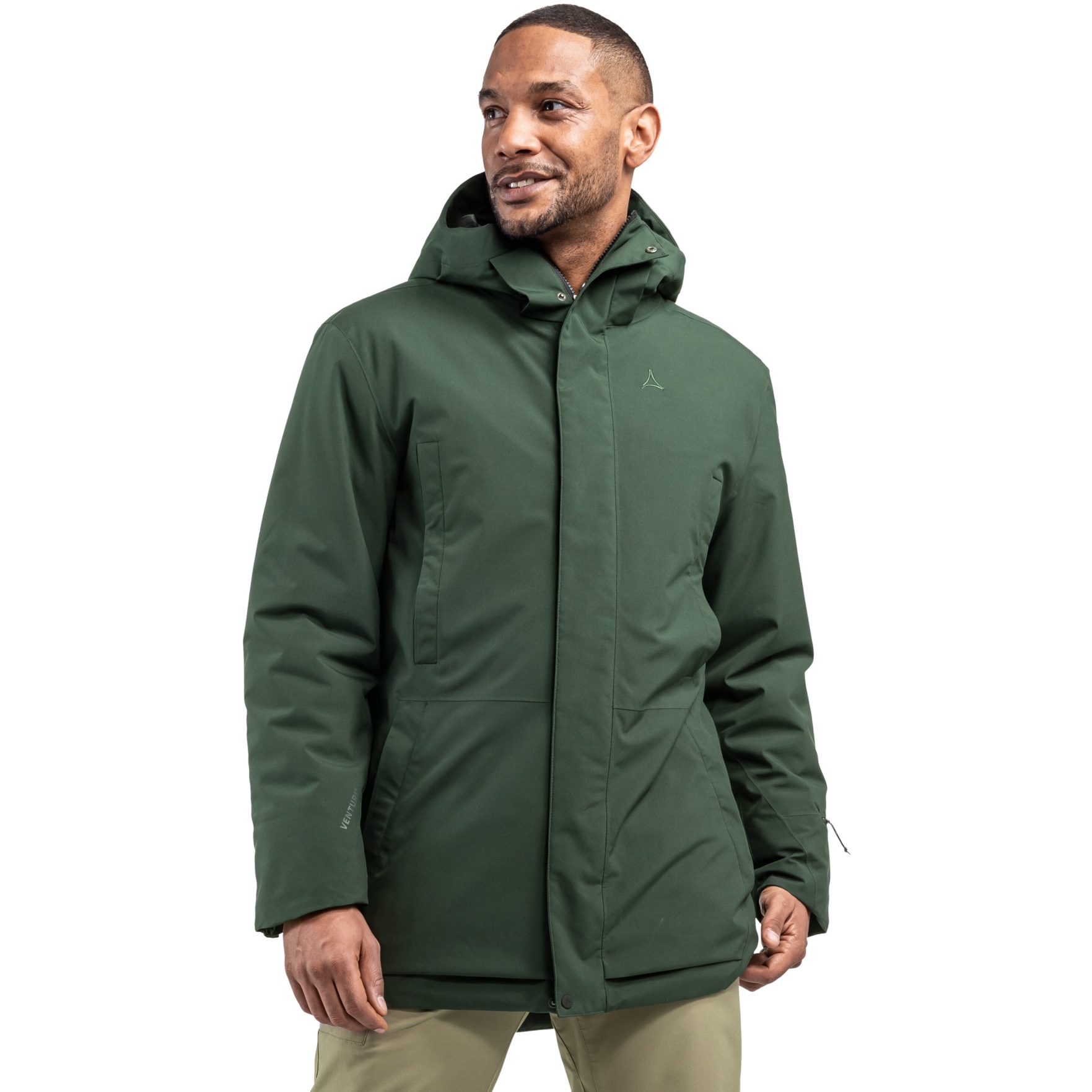 Insulated parka jacket on sale