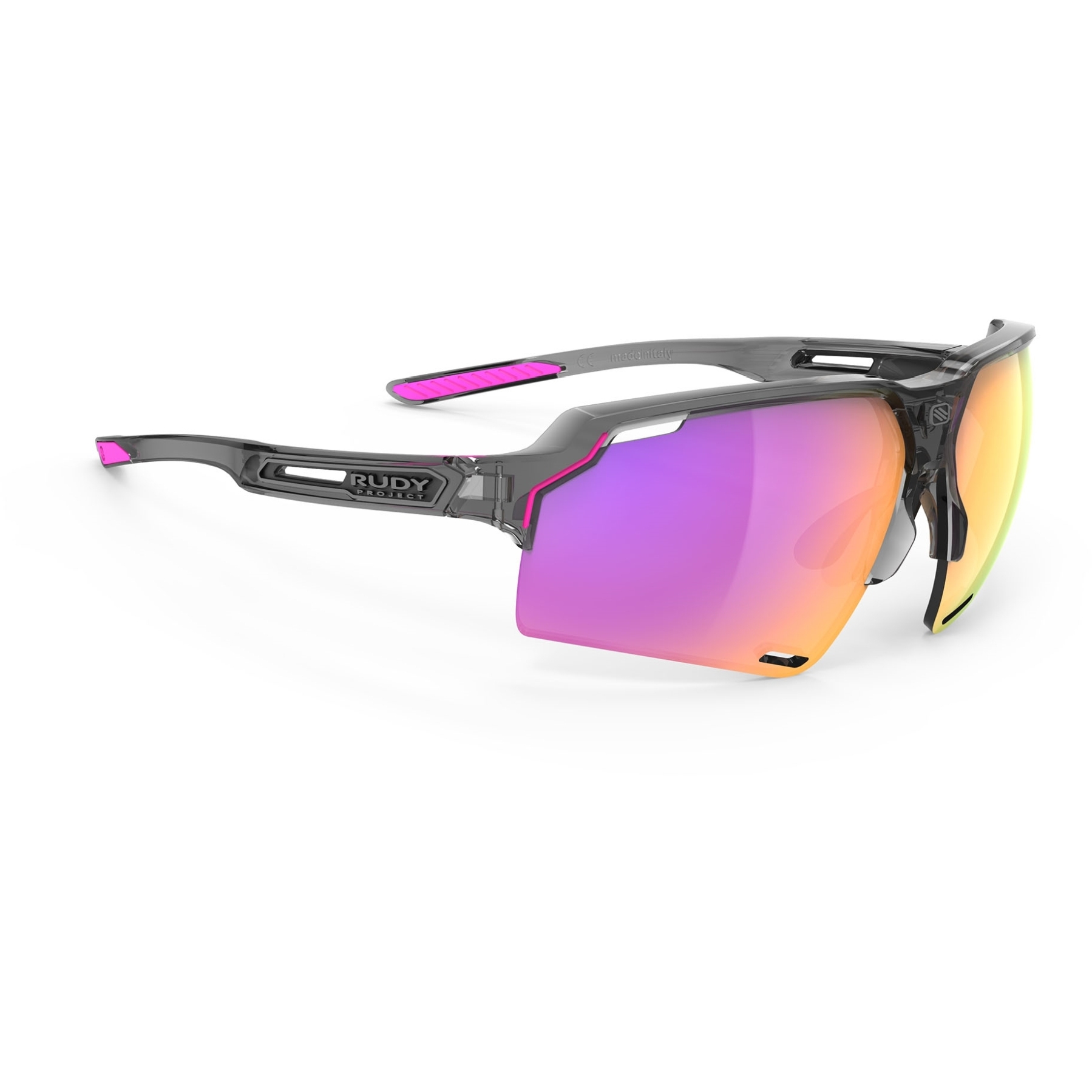 Picture of Rudy Project Deltabeat Glasses - Crystal Ash/Multilaser Sunset