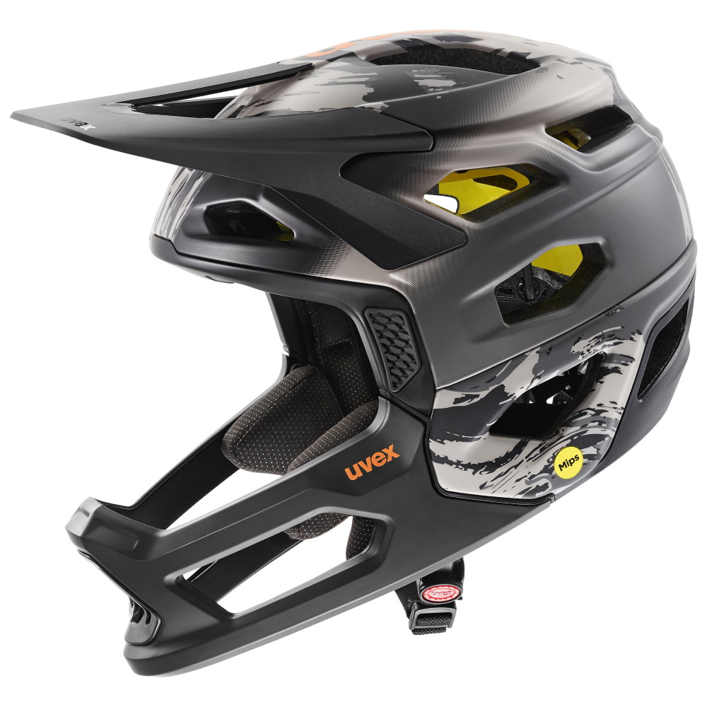Produktbild von Uvex revolt MIPS Helm - eichenbraun-orange matt