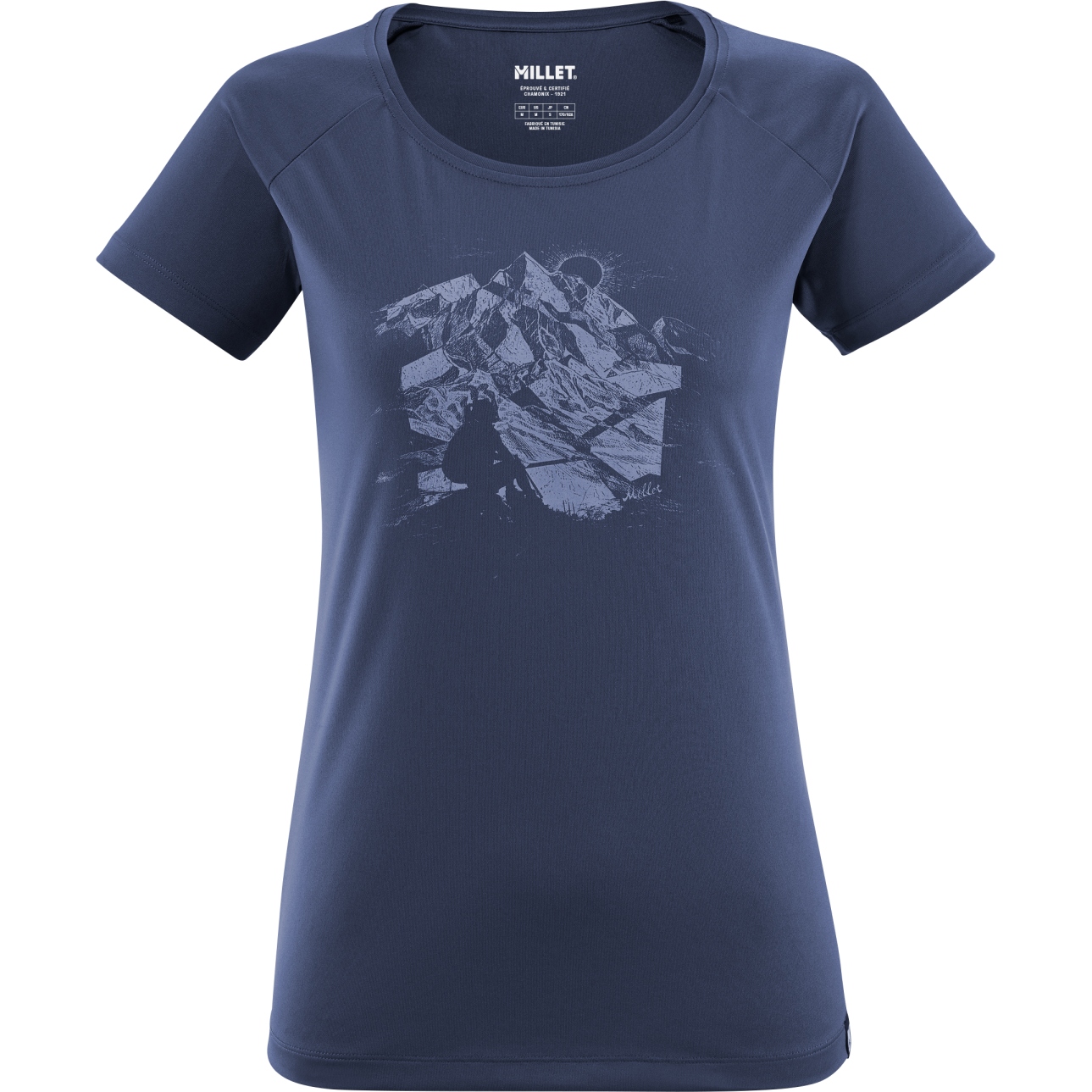 Picture of Millet Tana Short Sleeve T-Shirt Women - Saphir