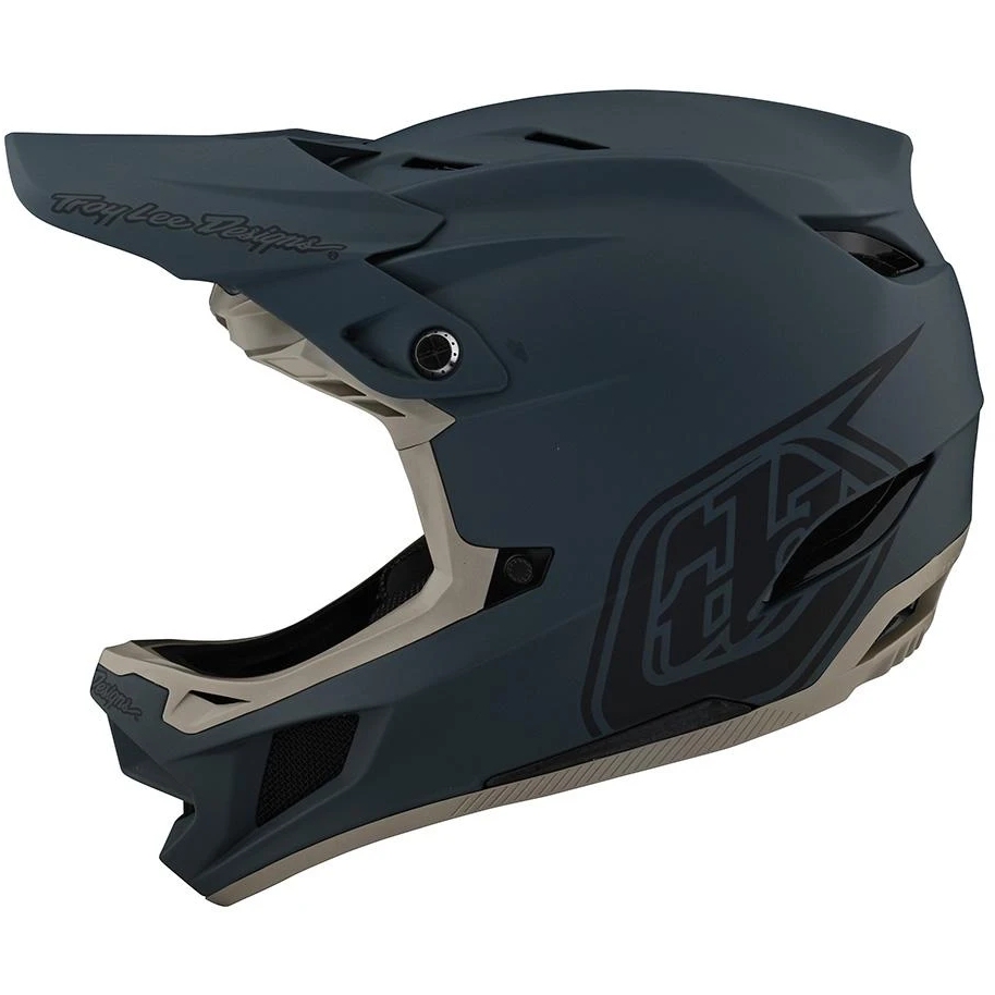 Productfoto van Troy Lee Designs D4 Composite MIPS Helm - Stealth Gray