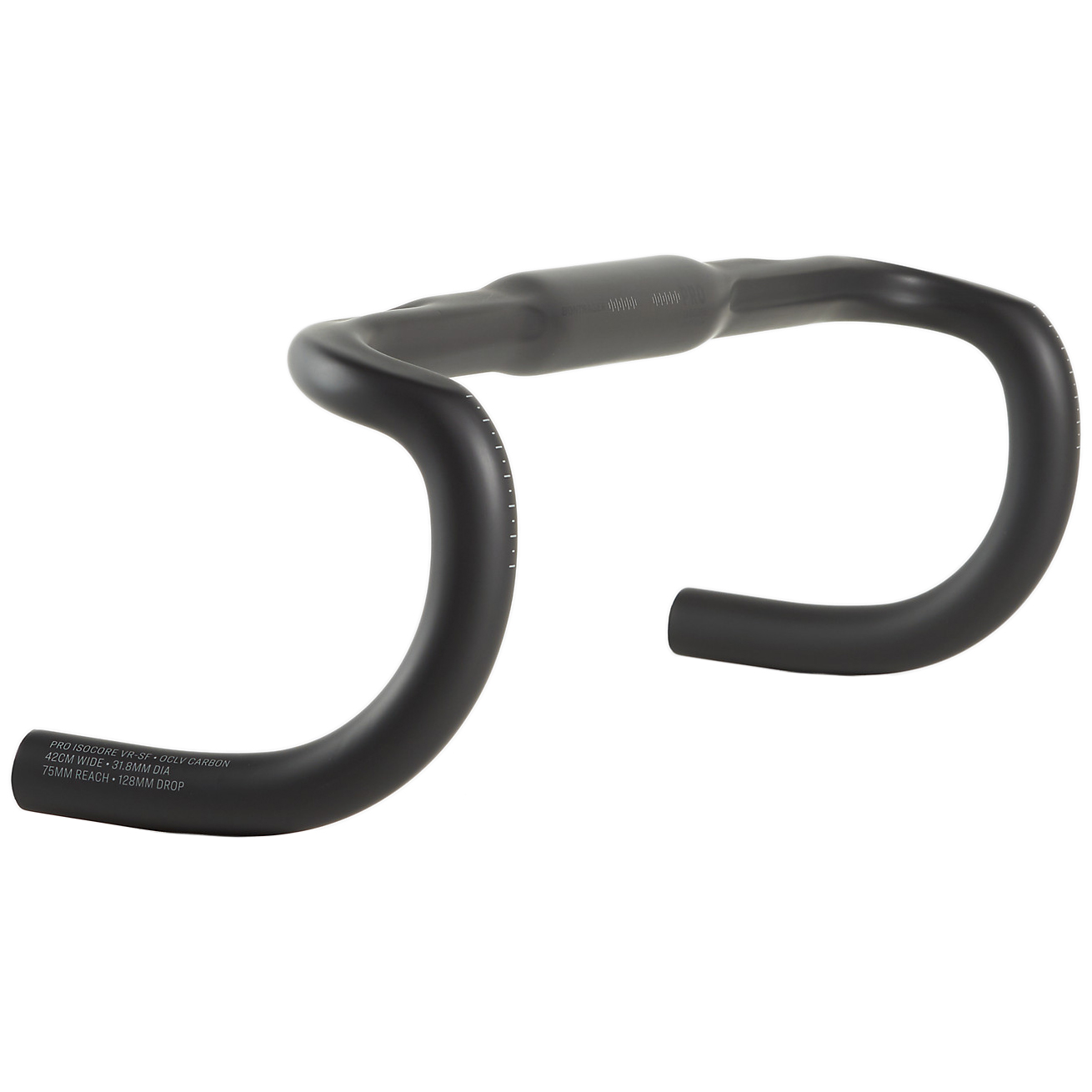 Picture of Bontrager Pro IsoCore VR-SF Road Bar - Black
