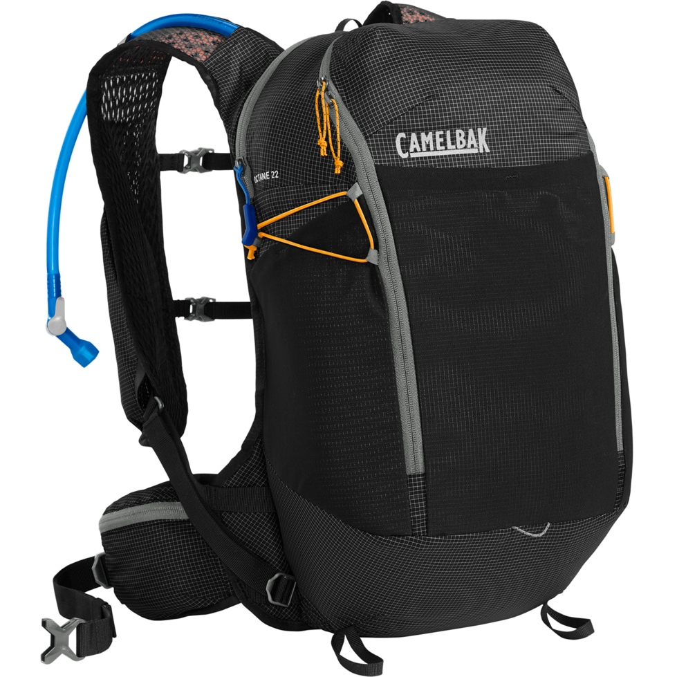 Рюкзак для гидратации CamelBak Octane 22 + 2-литровая гидратационная камера Fusion - черный/абрикосовый