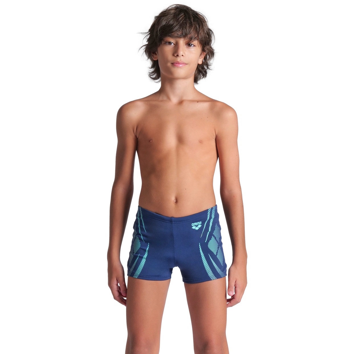 Bild von arena Performance Poseidonia Badehose Jungen - Navy/Water