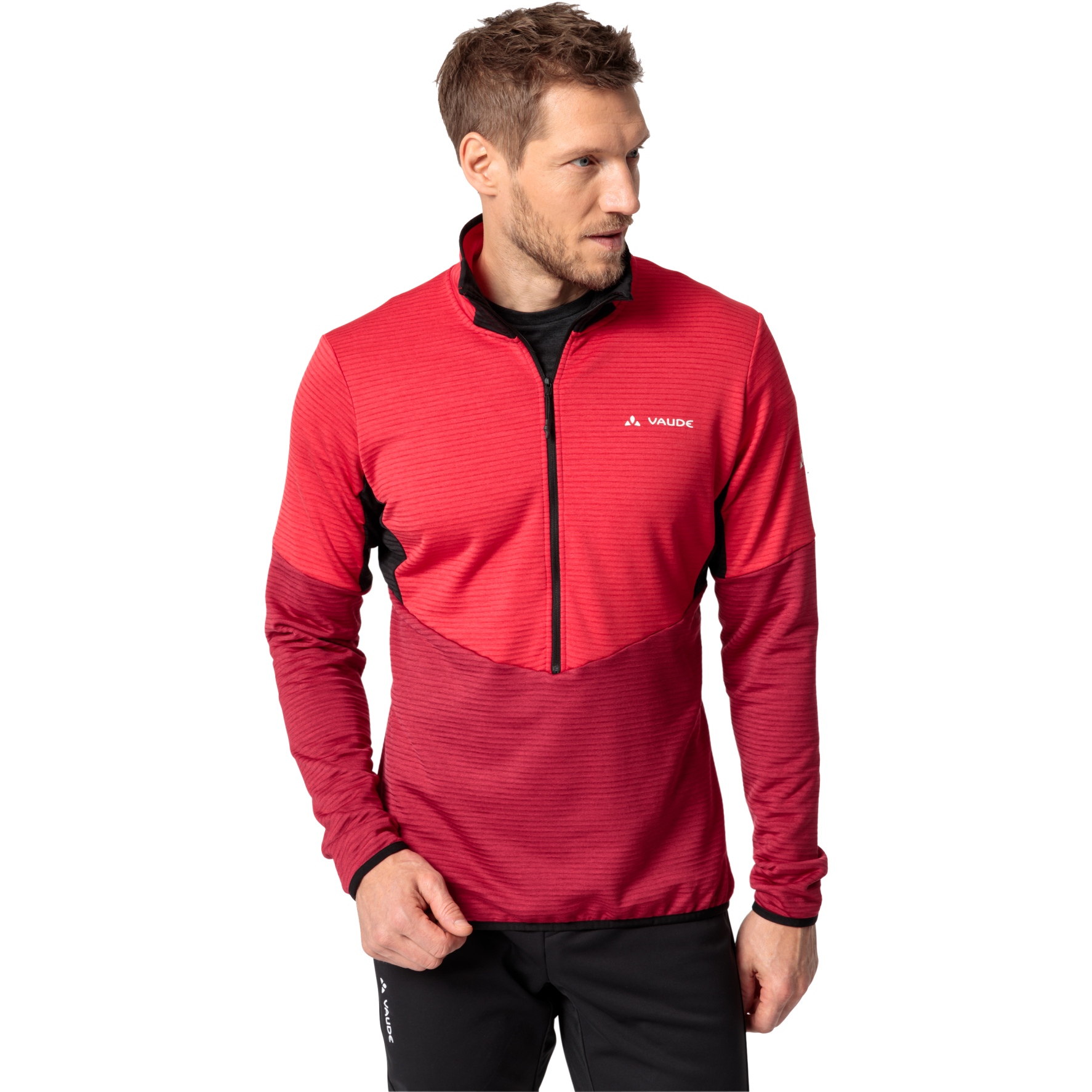 Polaire homme rouge hot sale