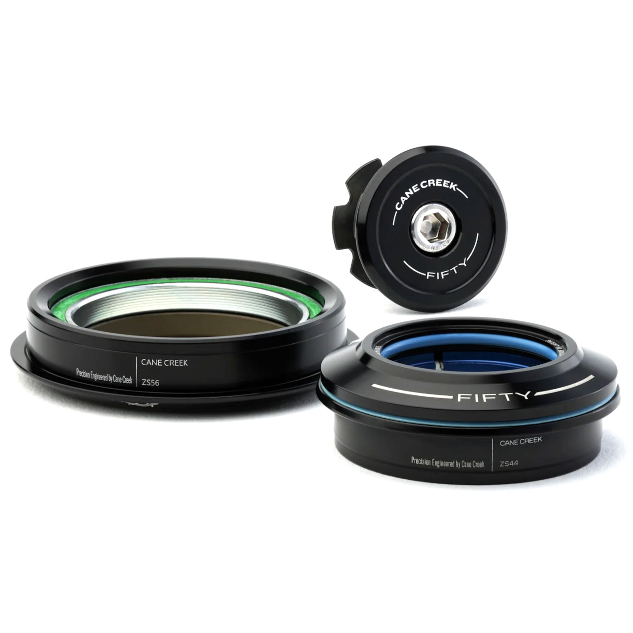 Produktbild von Cane Creek 50 Tapered Steuersatz - ZS56/28.6 | ZS56/40 - schwarz