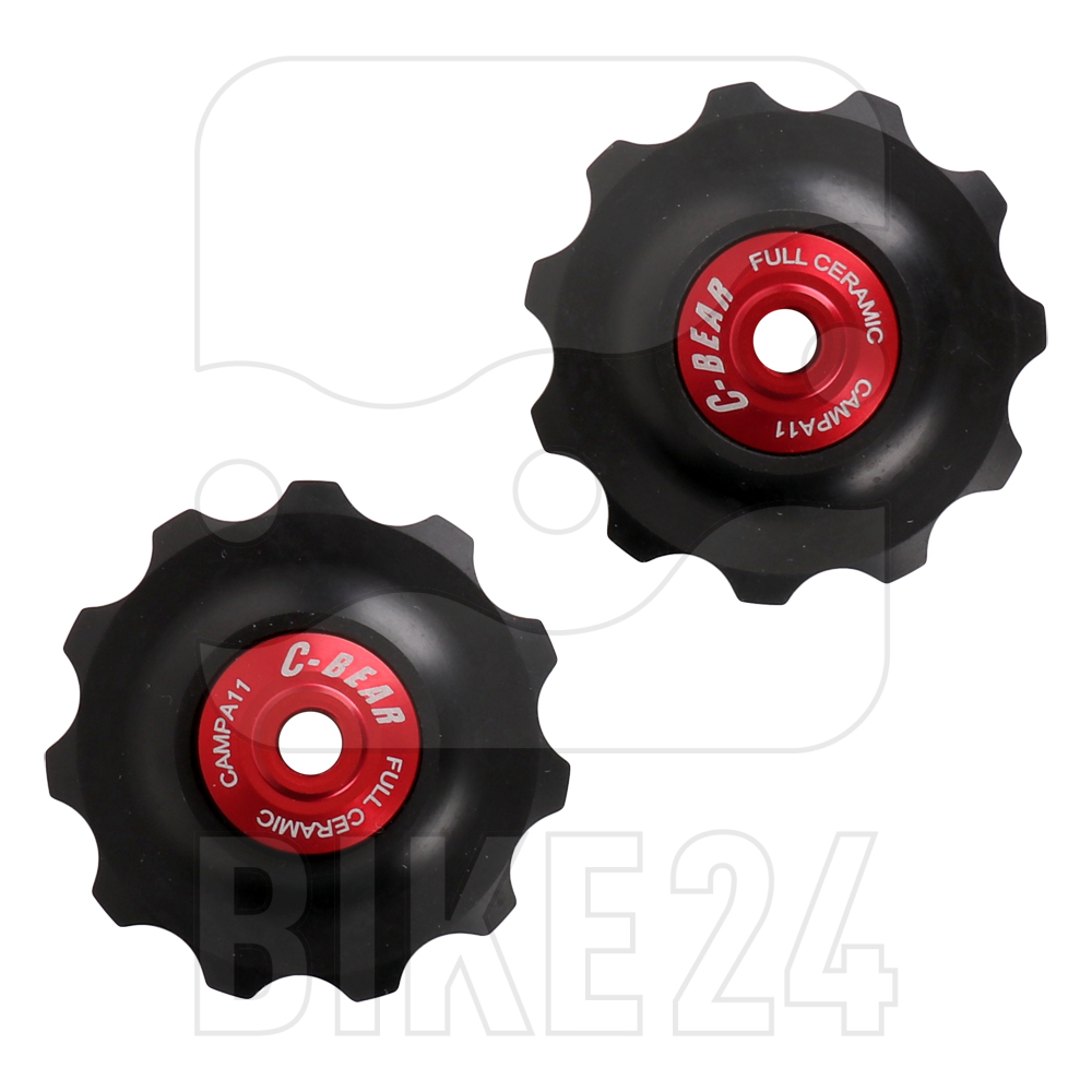 Picture of C-Bear Ceramic Bearings Delrin Full Ceramic Pulley Wheels for Campagnolo 11-speed