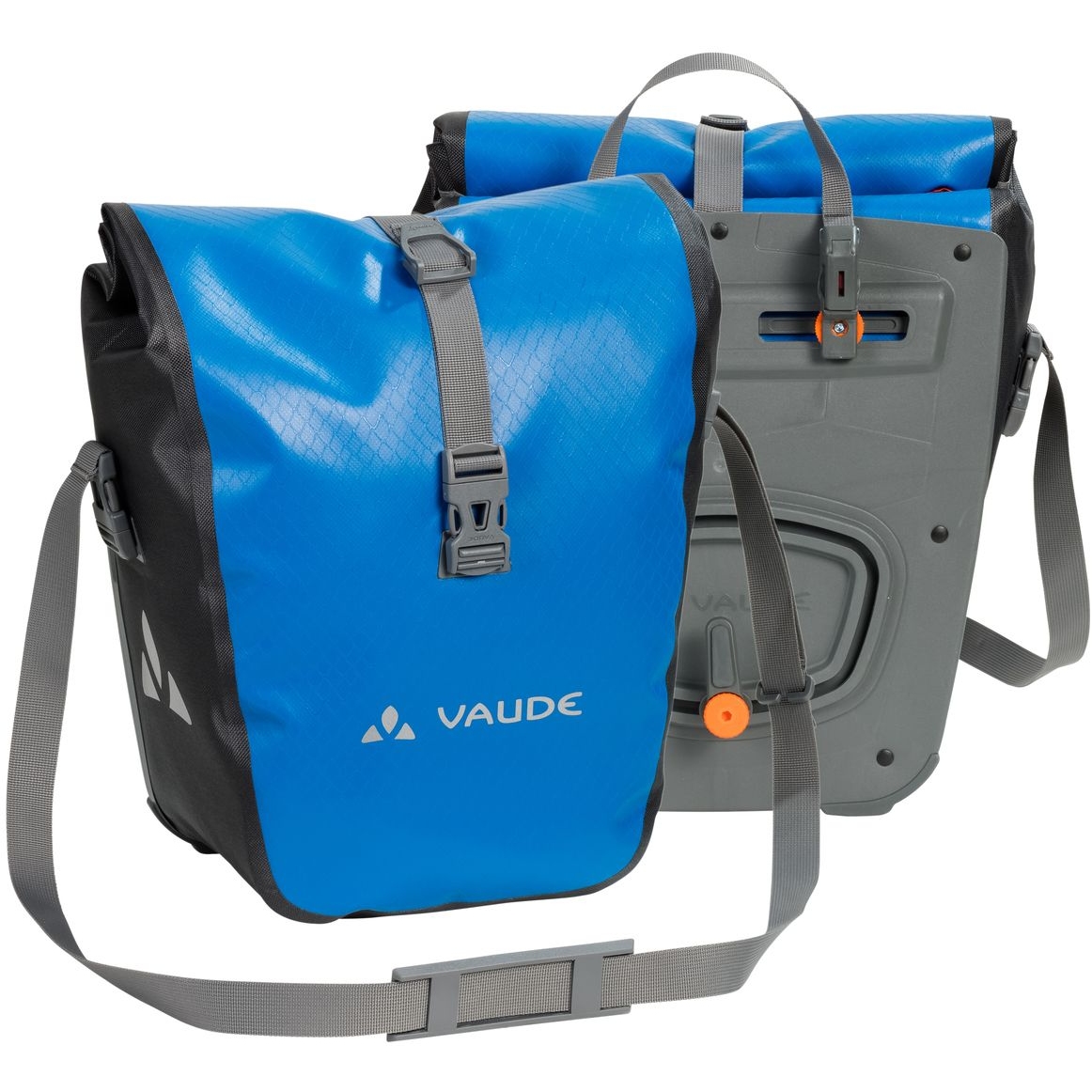 Produktbild von Vaude Aqua Vorderrad Fahrradtasche (Paar) 2x14L - blau