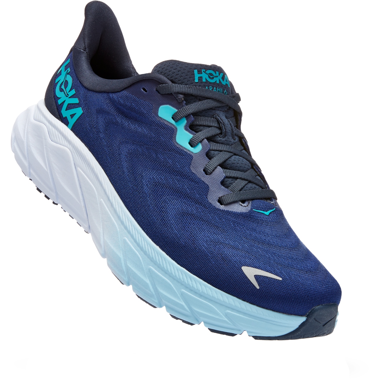 Picture of Hoka Arahi 6 Running Shoes - outer space / bellwether blue