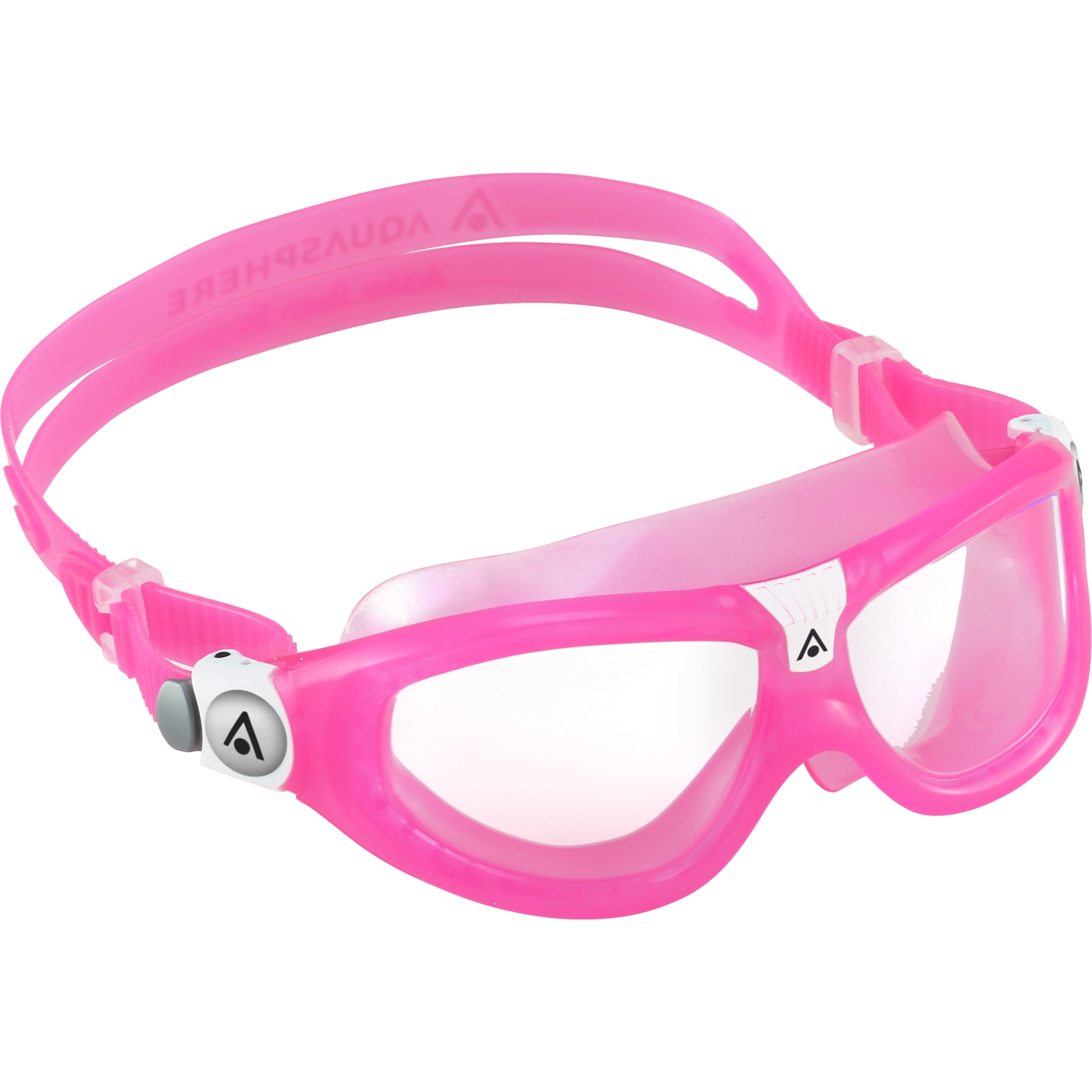 AQUASPHERE Gafas Natación Niños - Transparente - Seal Kid 2 - Rosa/Blanco