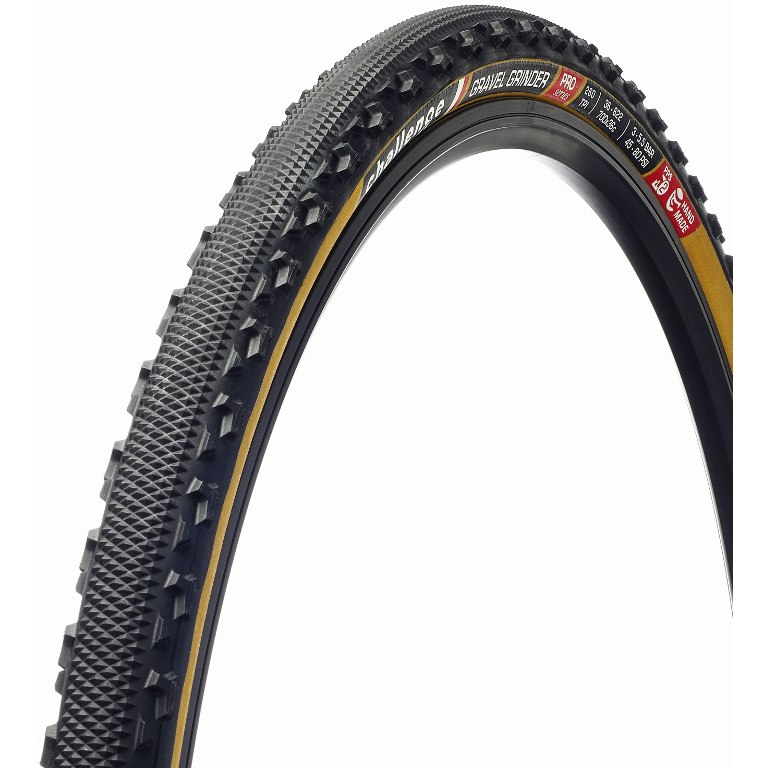 Productfoto van Challenge Gravel Grinder Pro Open Folding Tire - 36-622 - black-tan