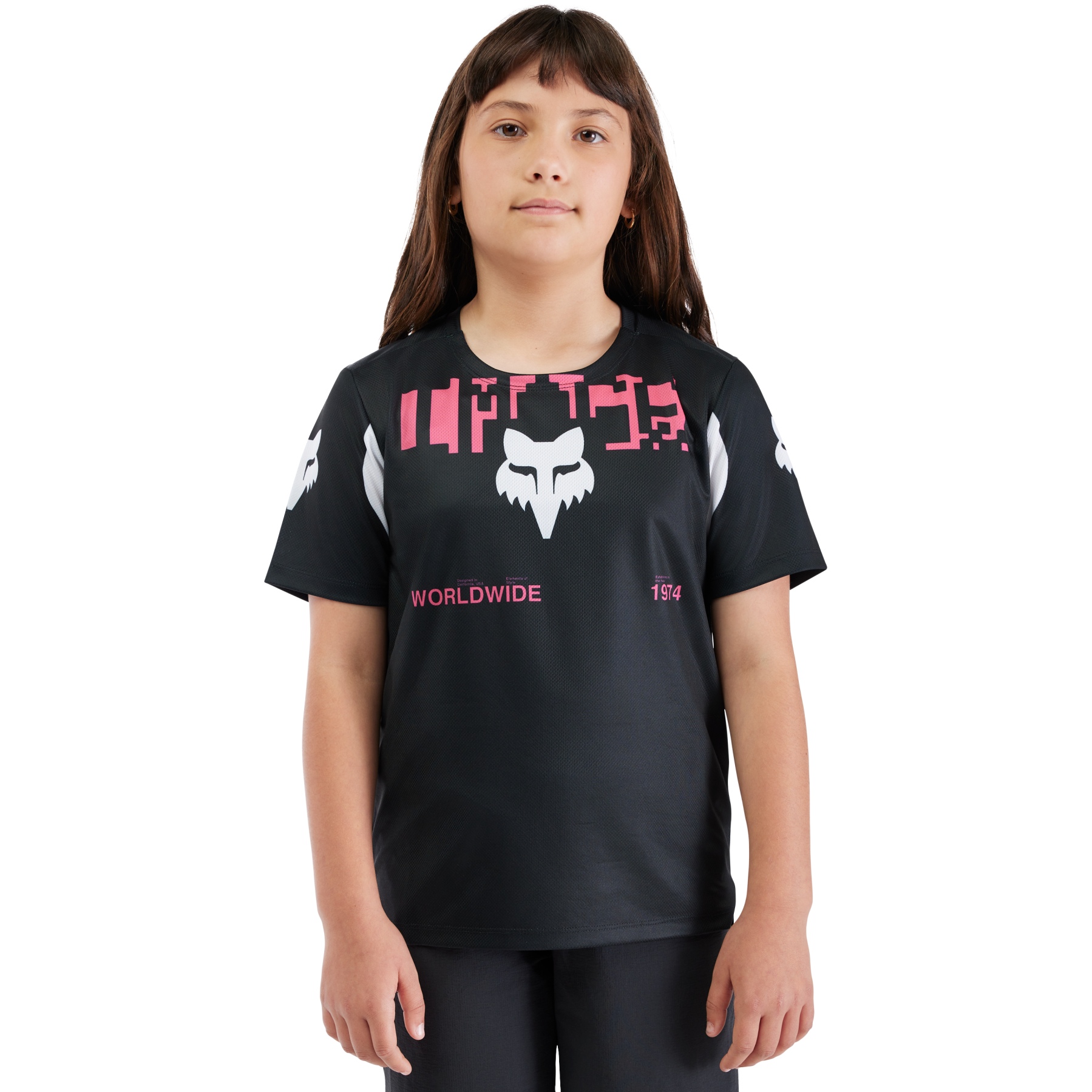 Bild von FOX Ranger MTB Kurzarmtrikot Kinder - Digi Image - schwarz