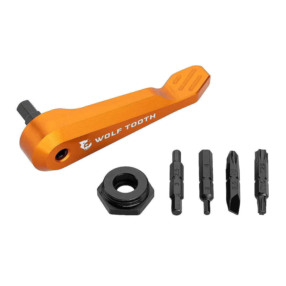 Picture of Wolf Tooth Axle Handle Multitool - orange