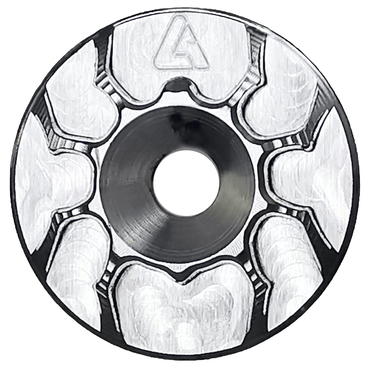 Picture of Alugear Spider Top Cap / Ahead Cap - 1 1/8&quot; - silver