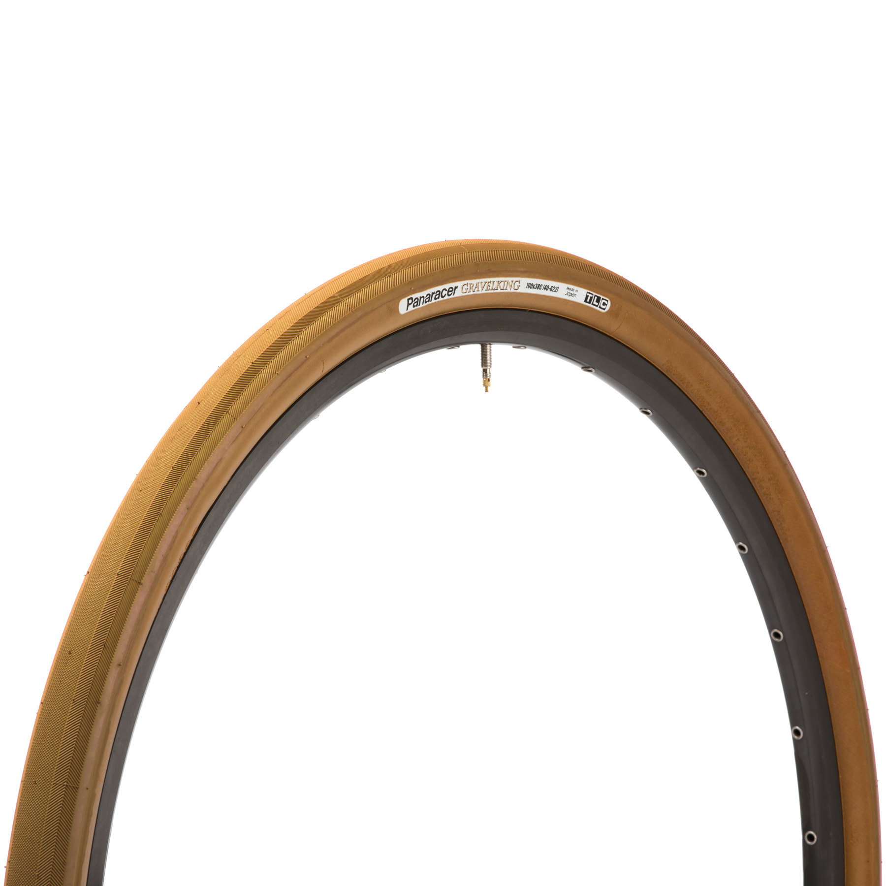 Picture of Panaracer Gravelking Slick TLC Folding Tire - Limited Colour Edition - ginger/brown - ETRTO 40-622