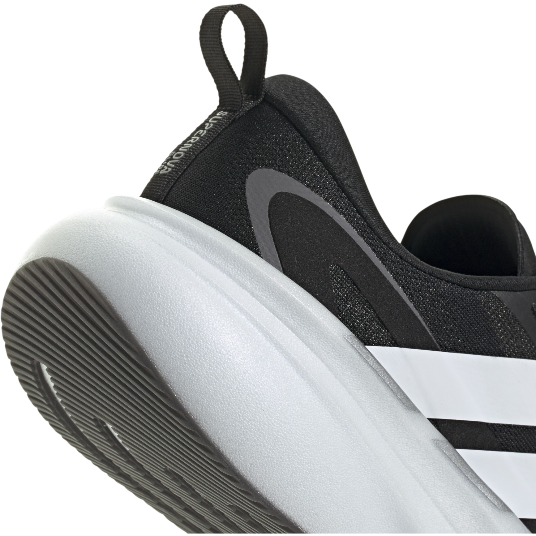 adidas Supernova Glide Running Shoes Men - core black/cloud white/grey five  HQ7560 | BIKE24