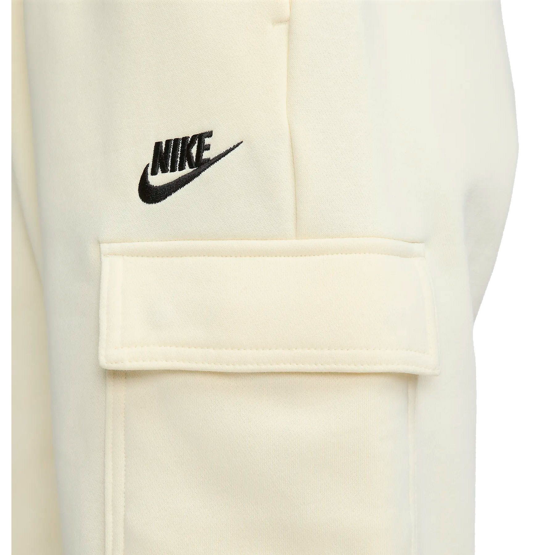 Nike Sportswear Club Fleece Cargo Pants Women - coconut milk/black