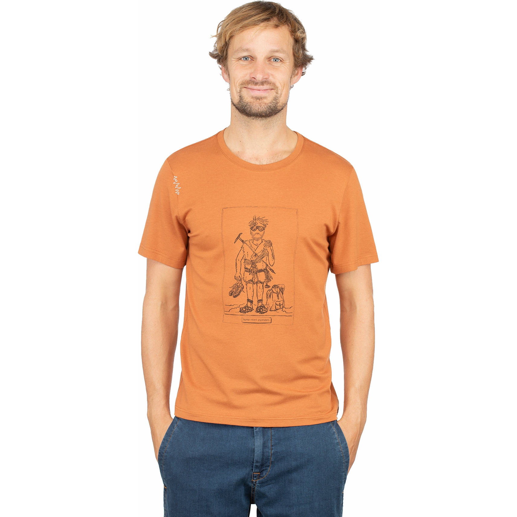 Produktbild von Chillaz Homo Mons Ascendere T-Shirt Herren - orange brown