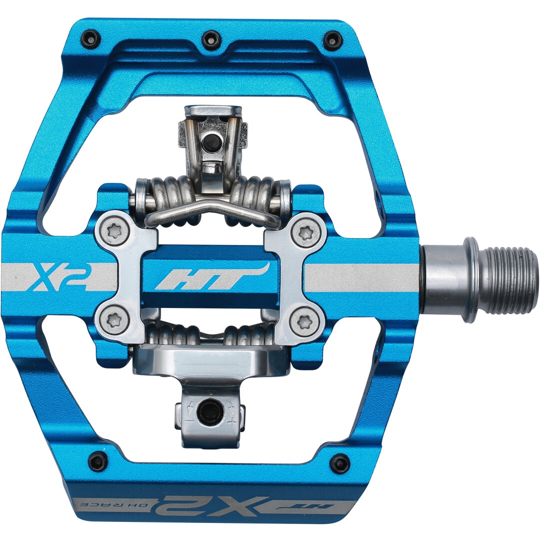 Picture of HT X2 Clipless Pedal Aluminium - marine blue