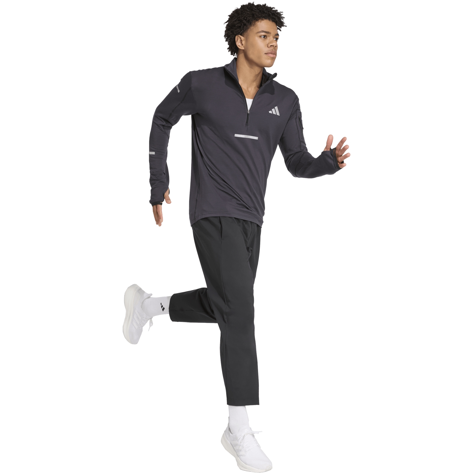 adidas Adi365 Running CLIMACOOL+ Half-Zip Koszulka Mężczyzna