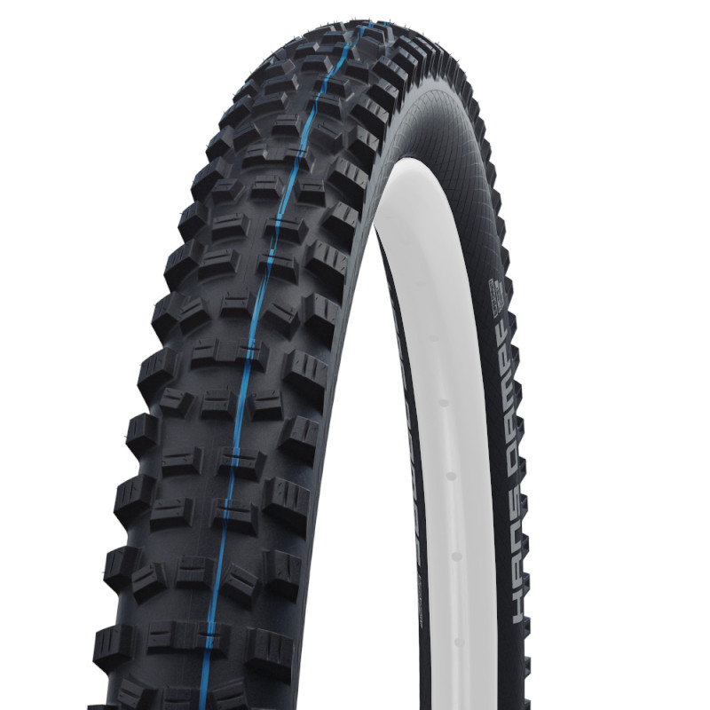 Picture of Schwalbe Hans Dampf Folding Tire - Evolution | Addix Speedgrip | Super Trail | TLEasy - E-25 - 27.5x2.35&quot; | Black