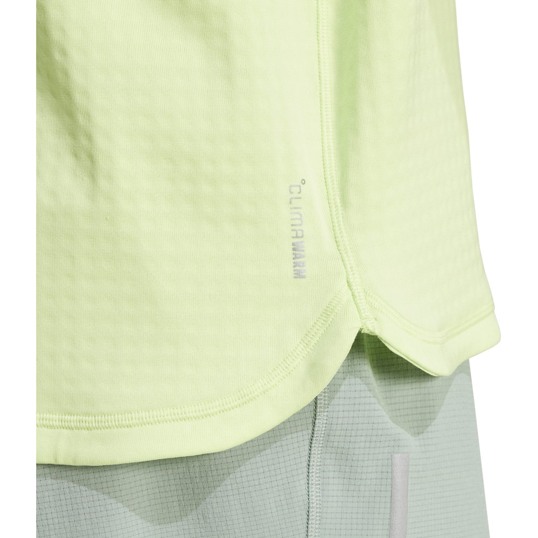 adidas Ultimate Hi-Vis 1/2-Zip Longsleeve Men - pulse lime JP3814