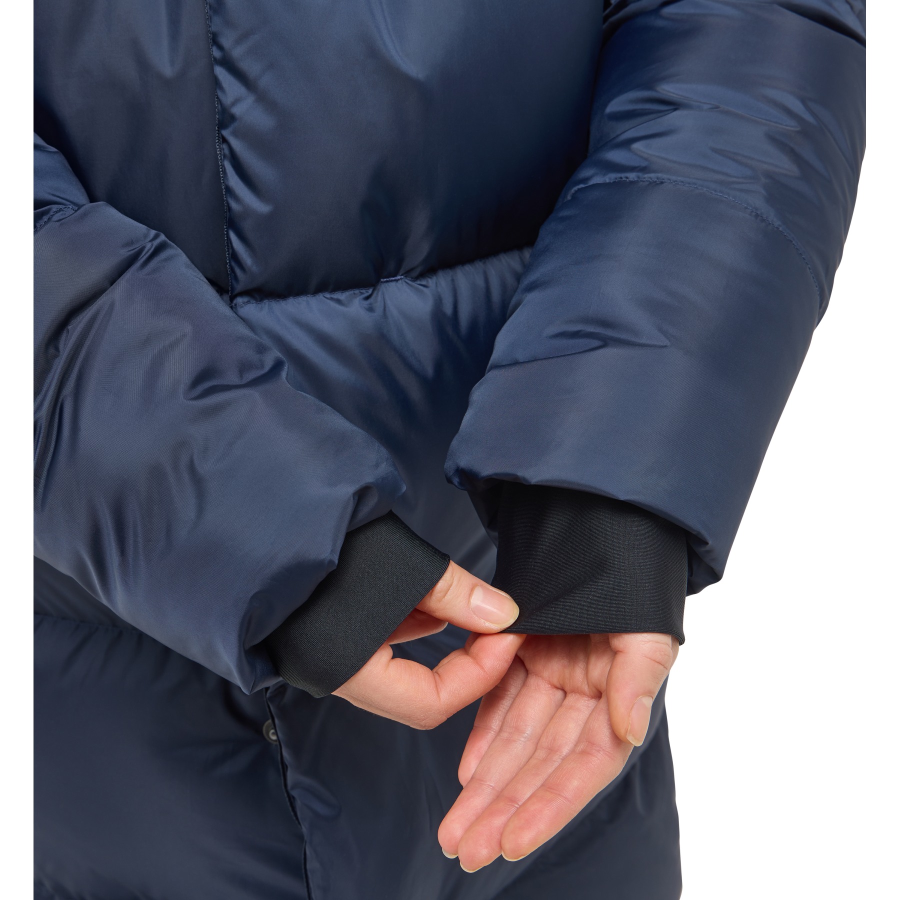 Haglöfs Long Down Parka Women - tarn blue 3N5 | BIKE24