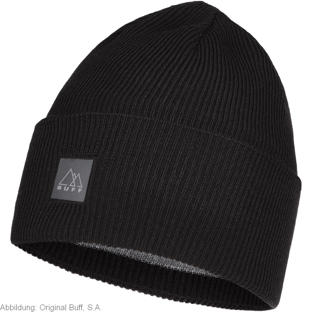 Picture of Buff® Crossknit Beanie - Solid Black 126483.999